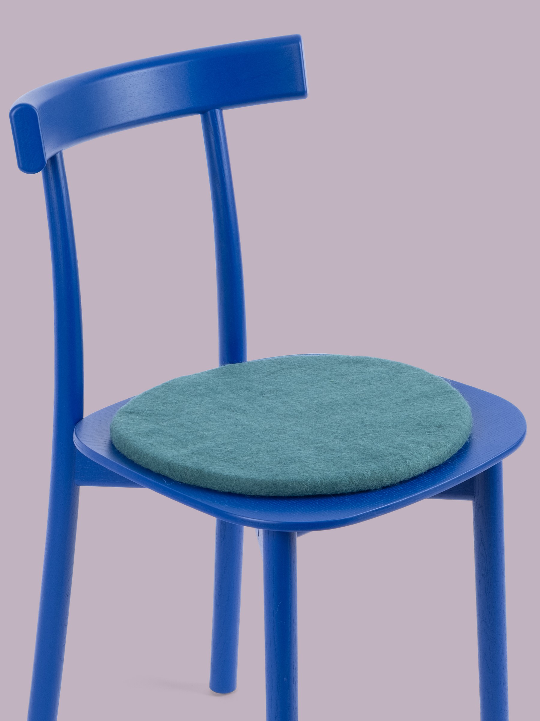 myfelt Noah Filz-Sitzauflage Petrol Ø 36 cm