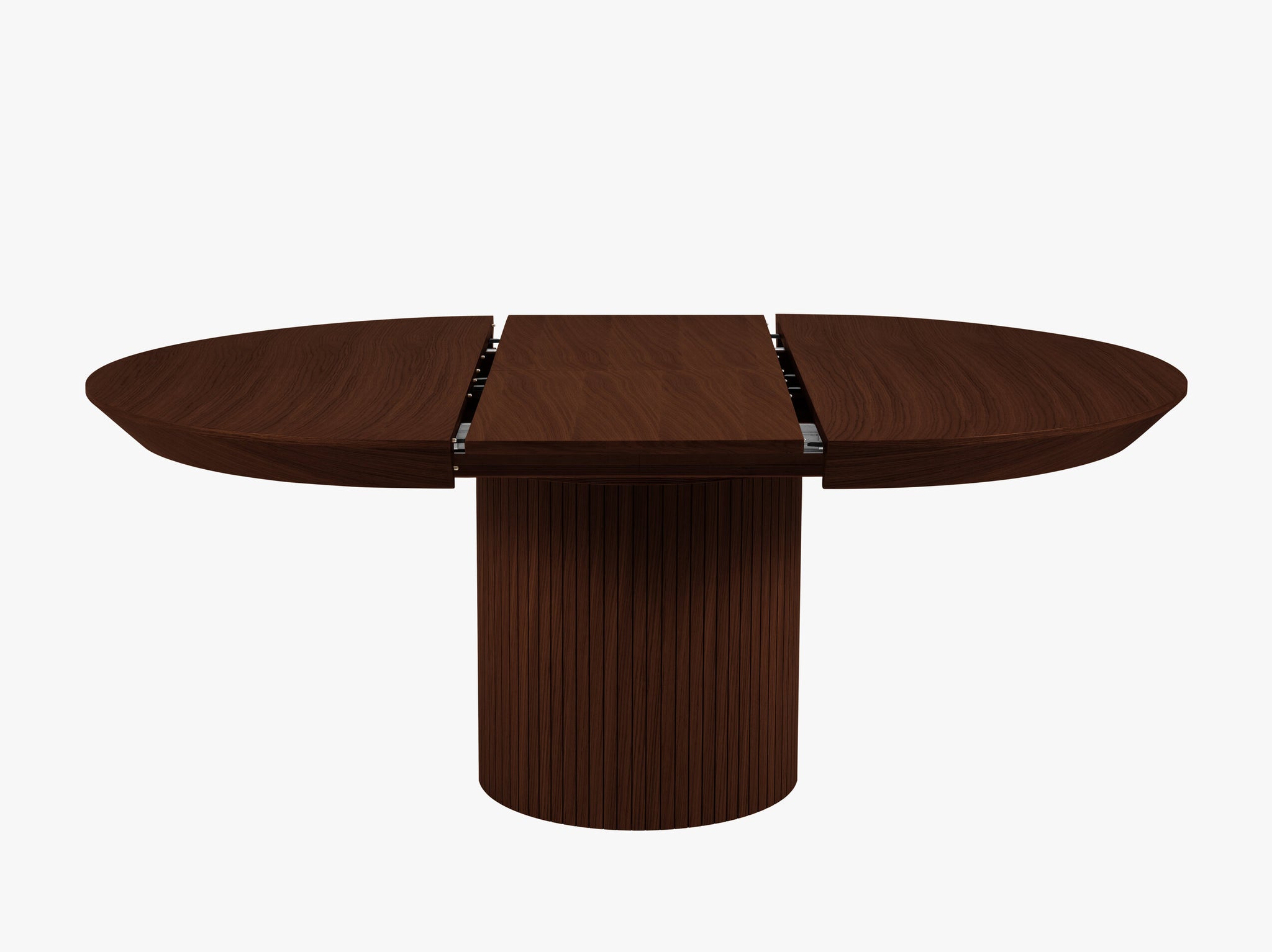 Micadoni 6-Sitzer Tisch Nicole Holz Dunkles Eichenfurnier und dunkelbraune Eiche