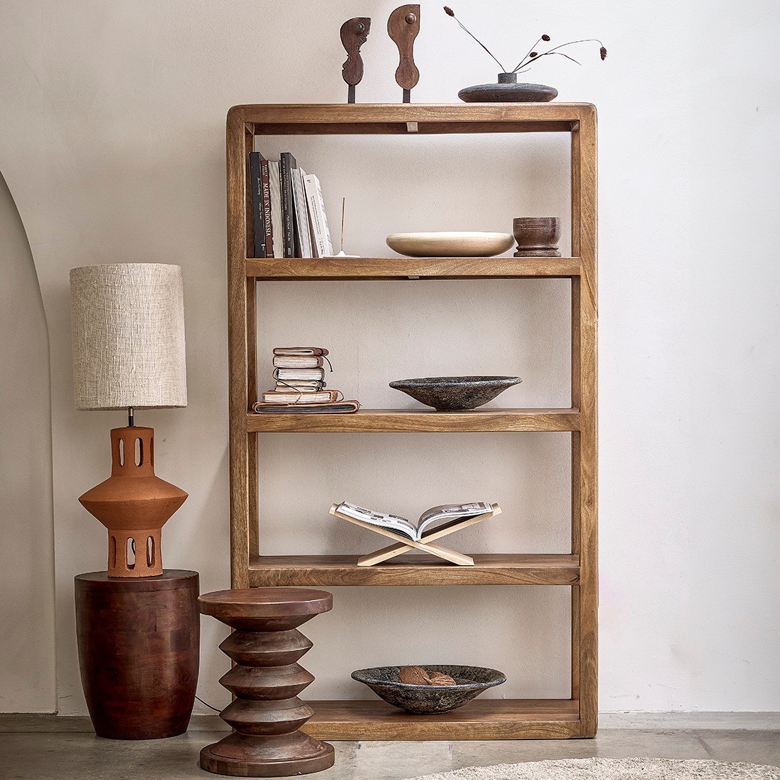 Raw Materials Regal Mangoholz 177cm