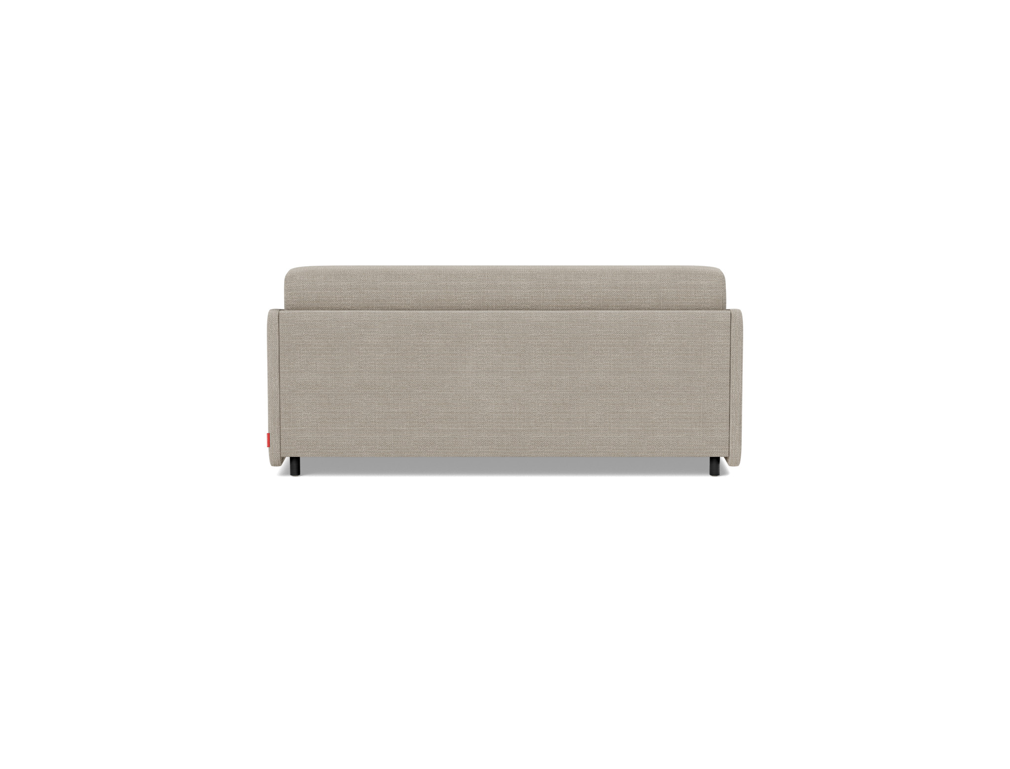 Schlafsofa Eivor mit Taschenfederkernmatratze 140 Strukturierter Stoff Kenya 579-Gravel