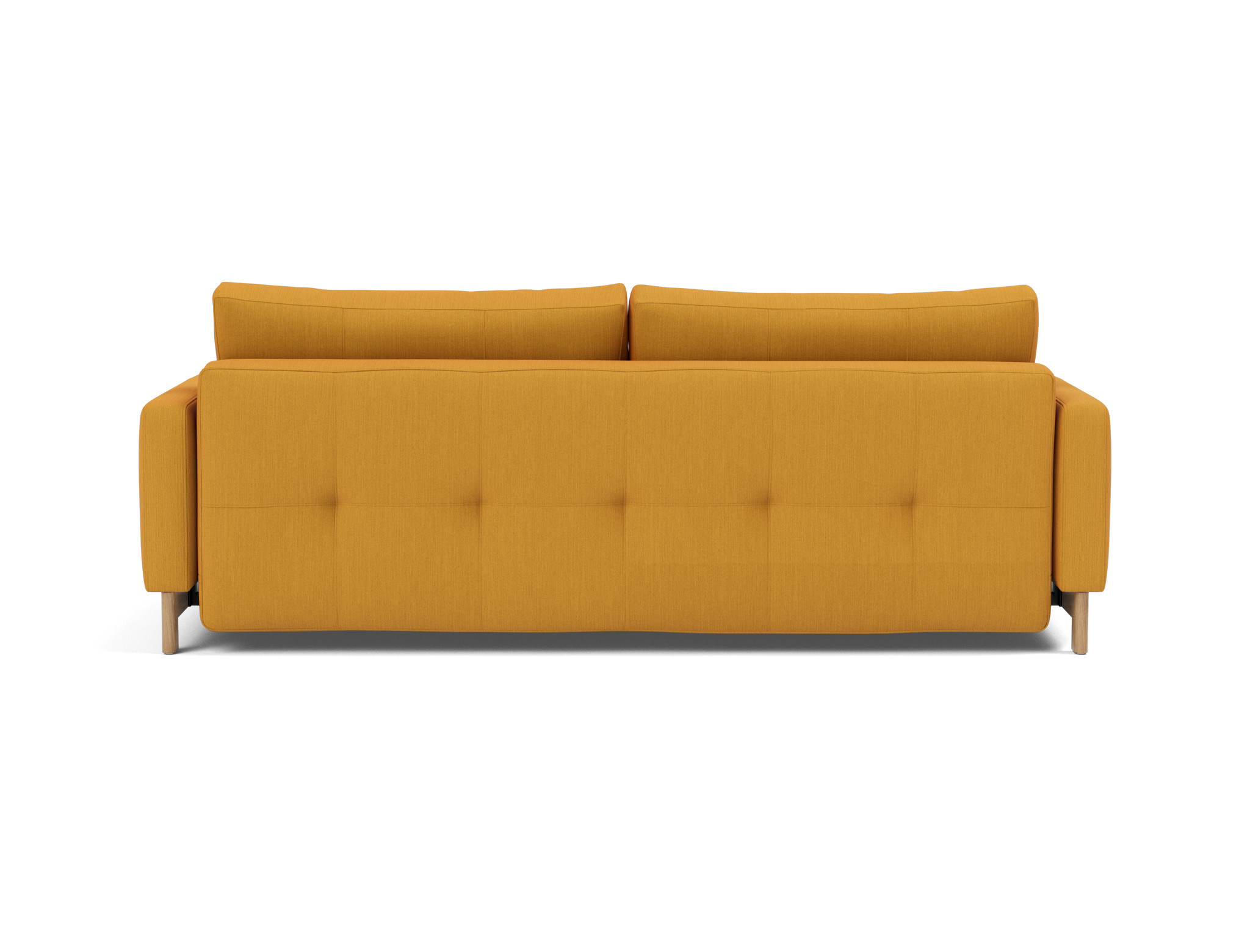 Schlafsofa Pyxis D.E.L. Flachgewebe Elegance 507-Burned-Curry