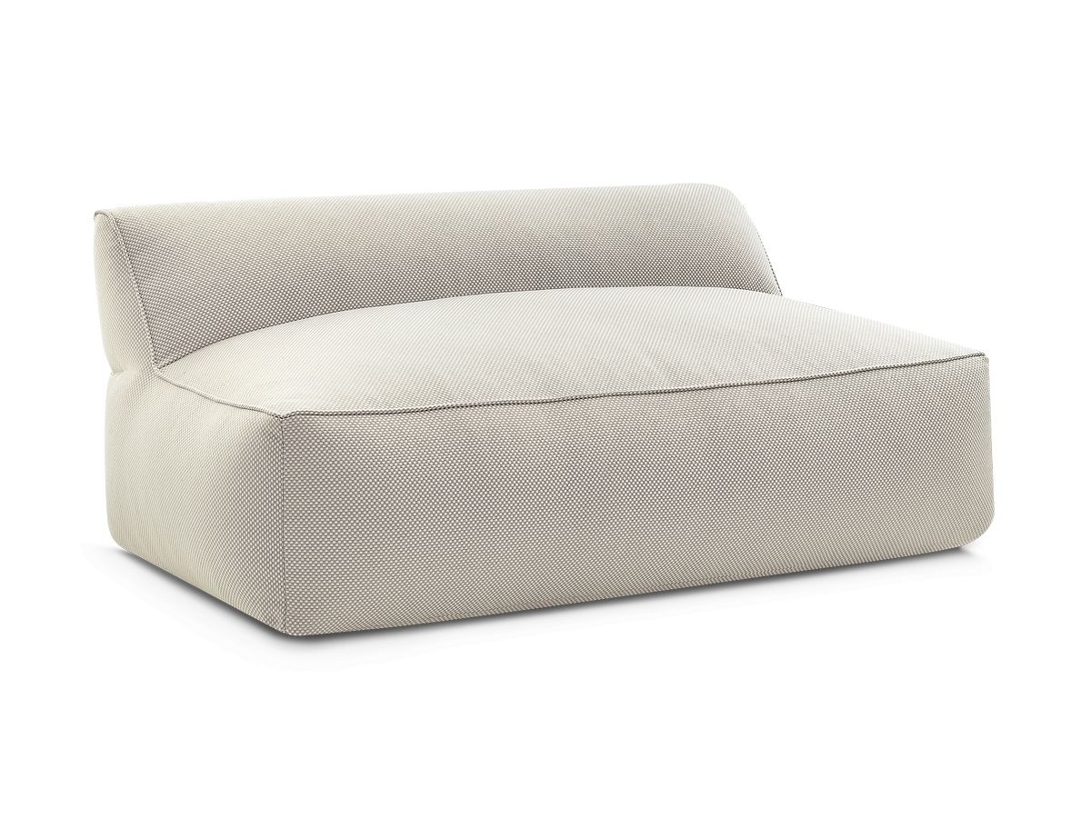 Bobochic Riviera Sofamodul 2-Sitzer Melange-Stoff Beige