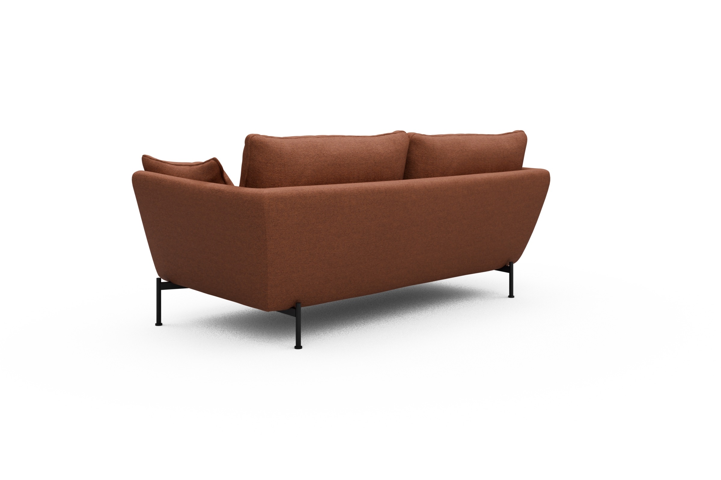Sofa Anton 2-Sitzer Weda-Rust