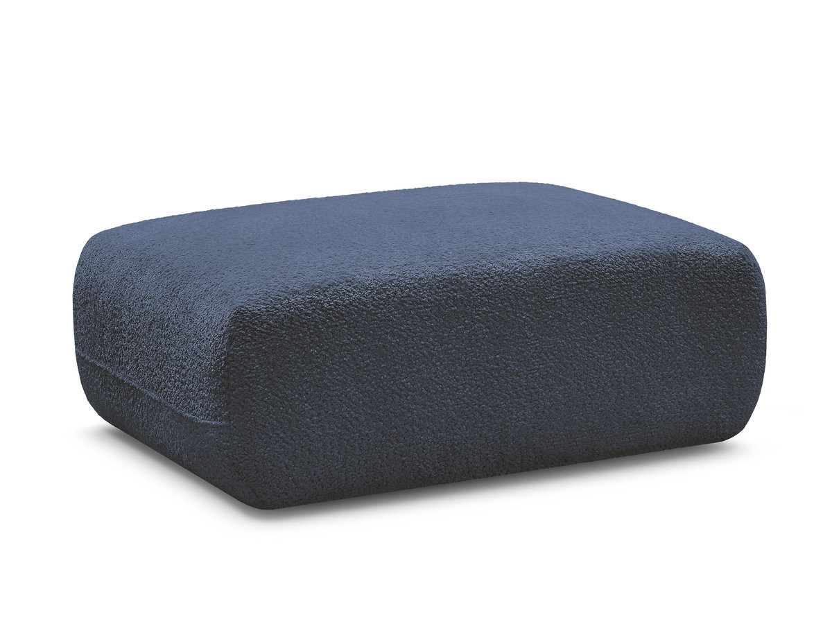 Bobochic Anda Pouf Chenille Dunkelblau