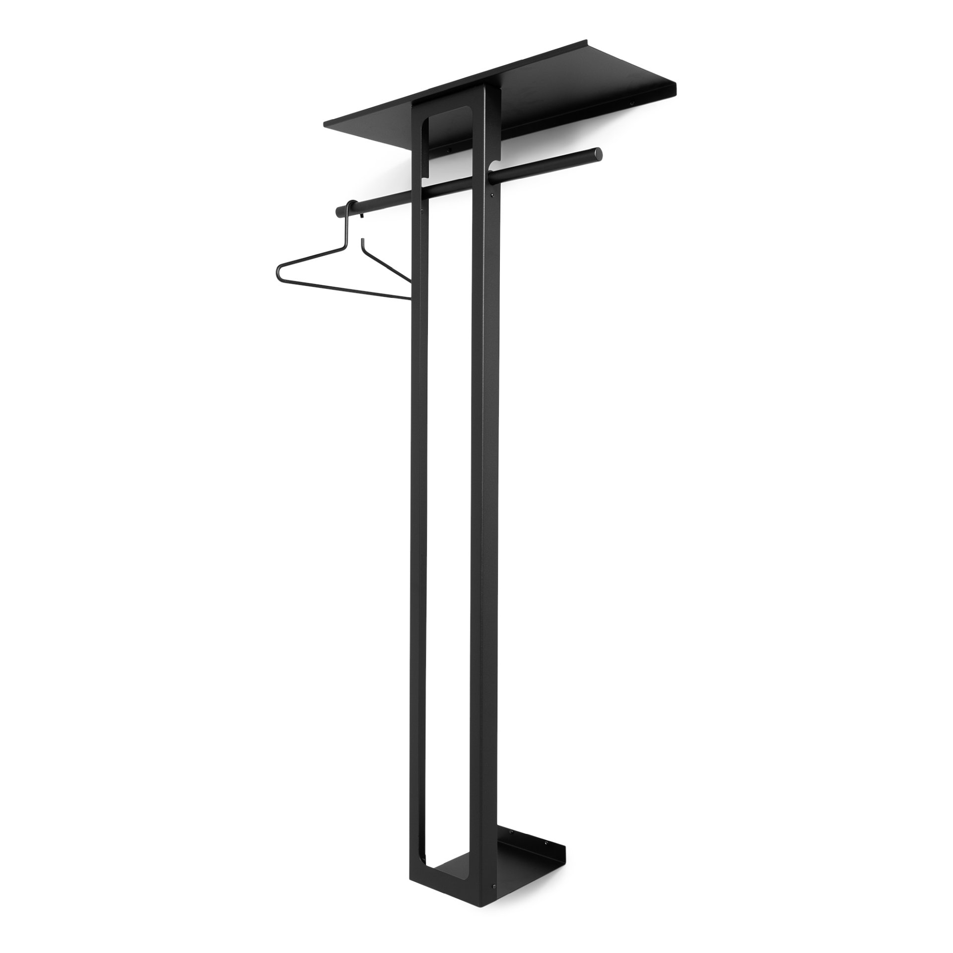 Spinder Design Wandgarderobe Luno Large 70 Schwarz