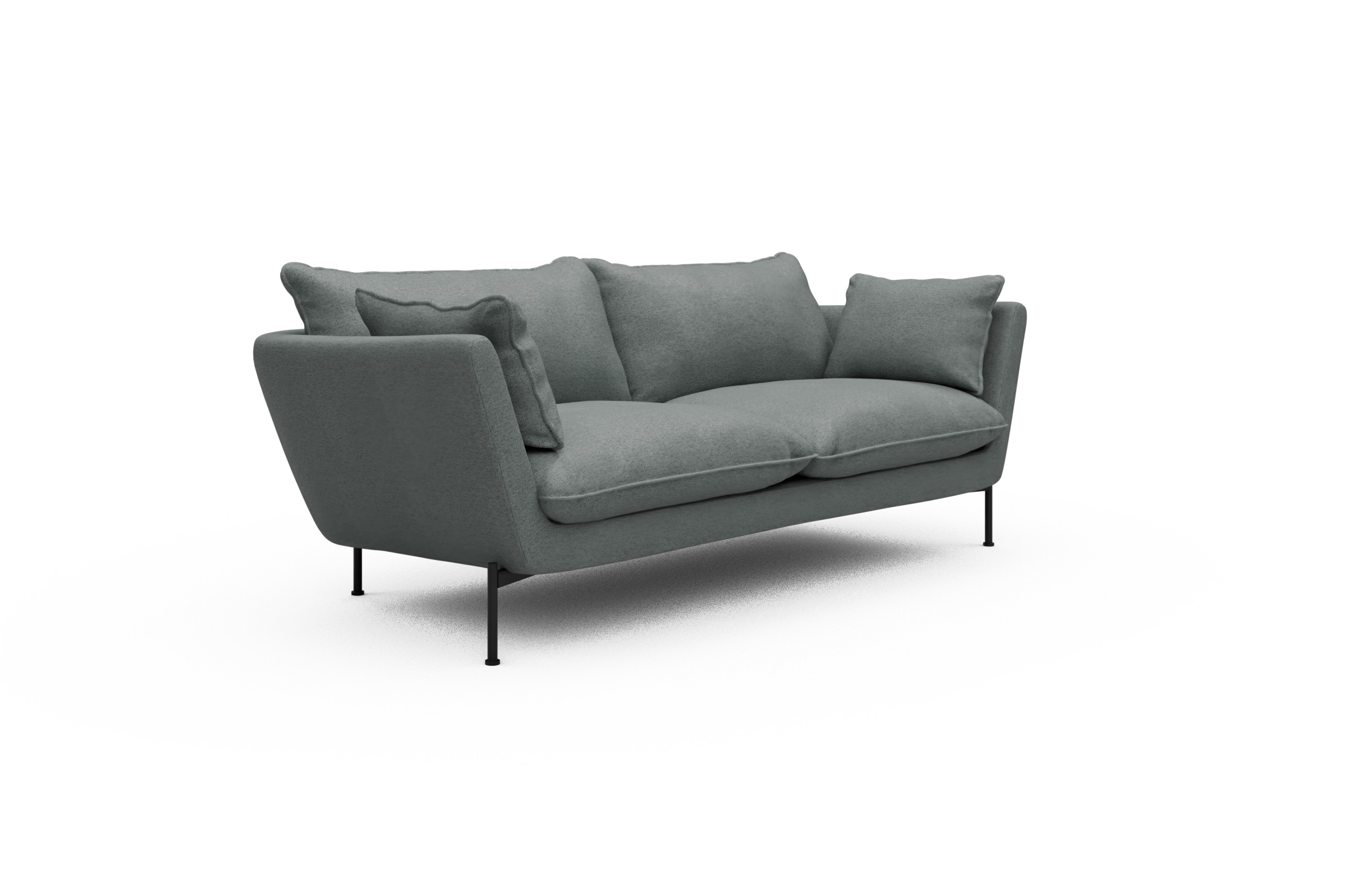 Sofa Anton PREMIUM 2-Sitzer Denari-Soft-Grey