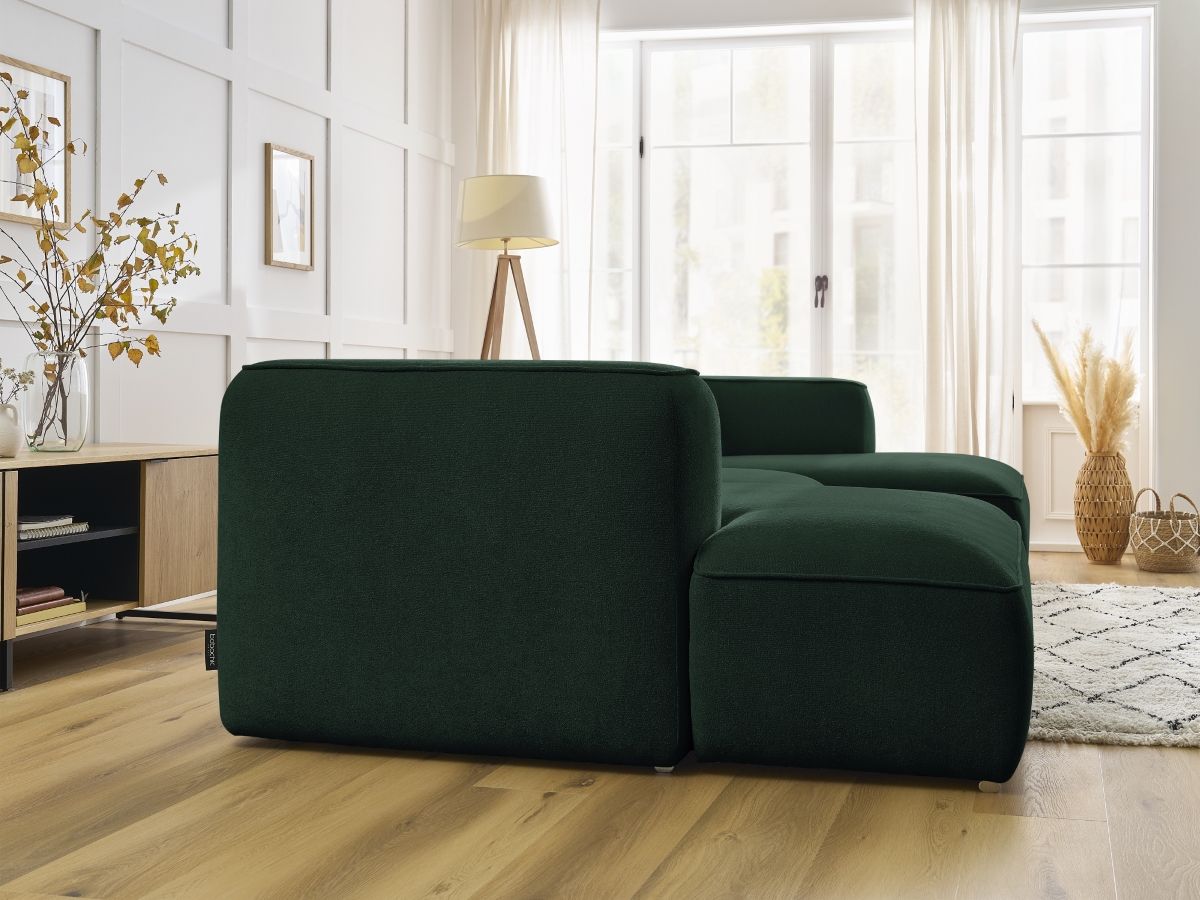 Bobochic Zephyr Wohnlandschaft Strukturstoff Grün