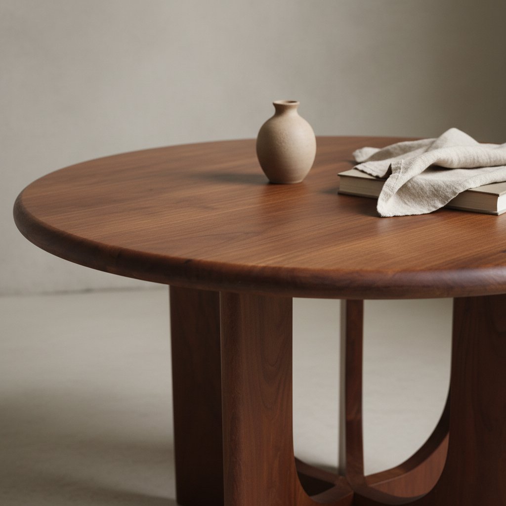 Raw Materials Esstisch rund Mangoholz 120cm