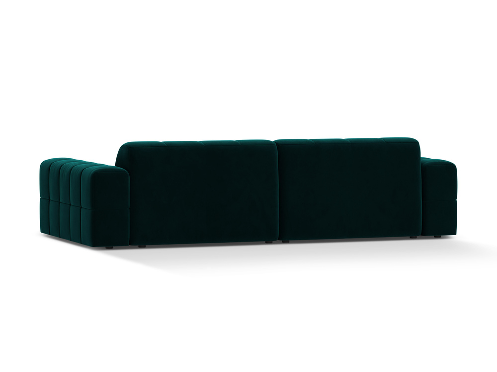 Cosmopolitan Design Sofa Chicago 4-Sitzer Samt Venus Tiefes Petrol