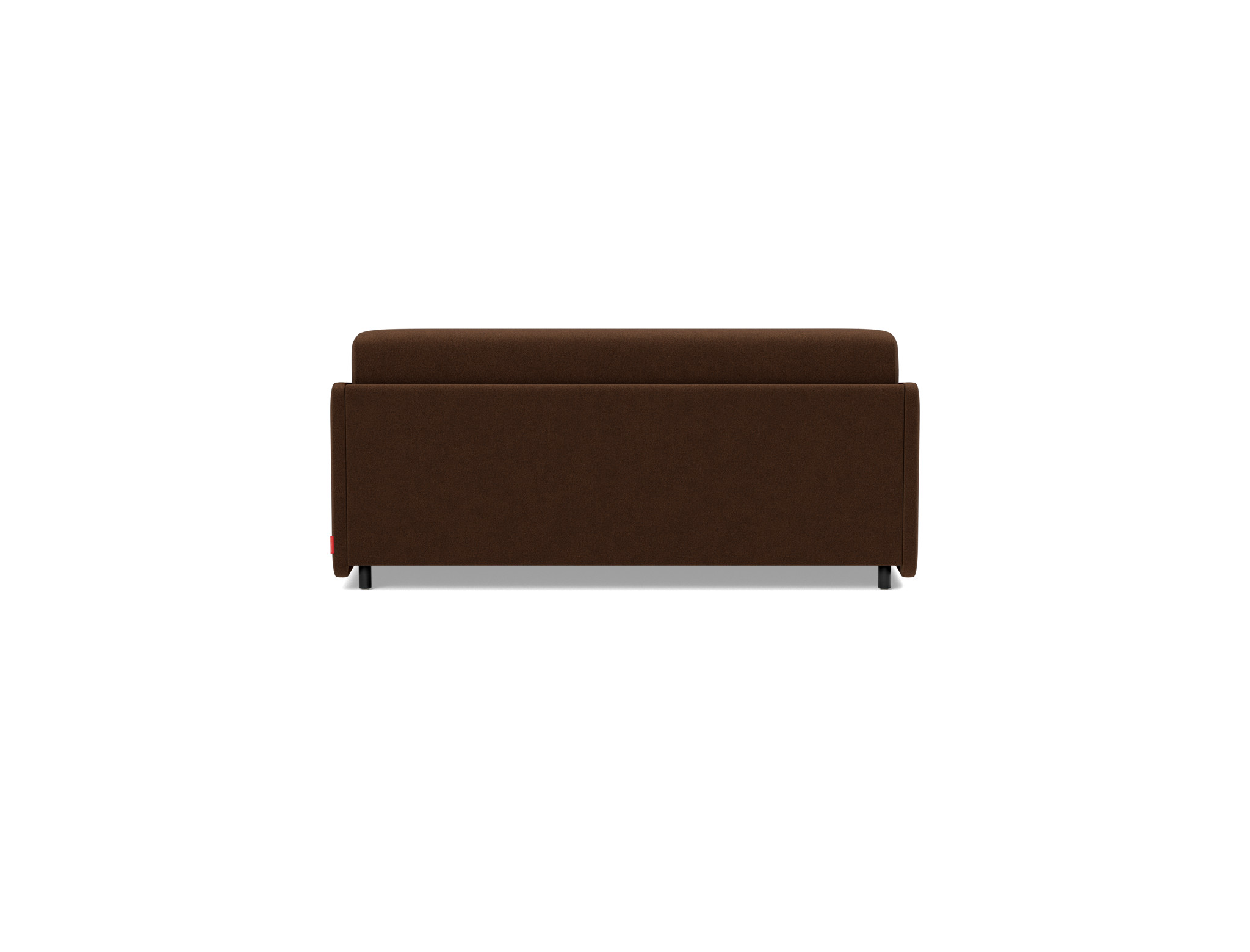 Schlafsofa Eivor mit Memory-Matratze 140 Strukturierter Stoff Taura 359-Cappuccino