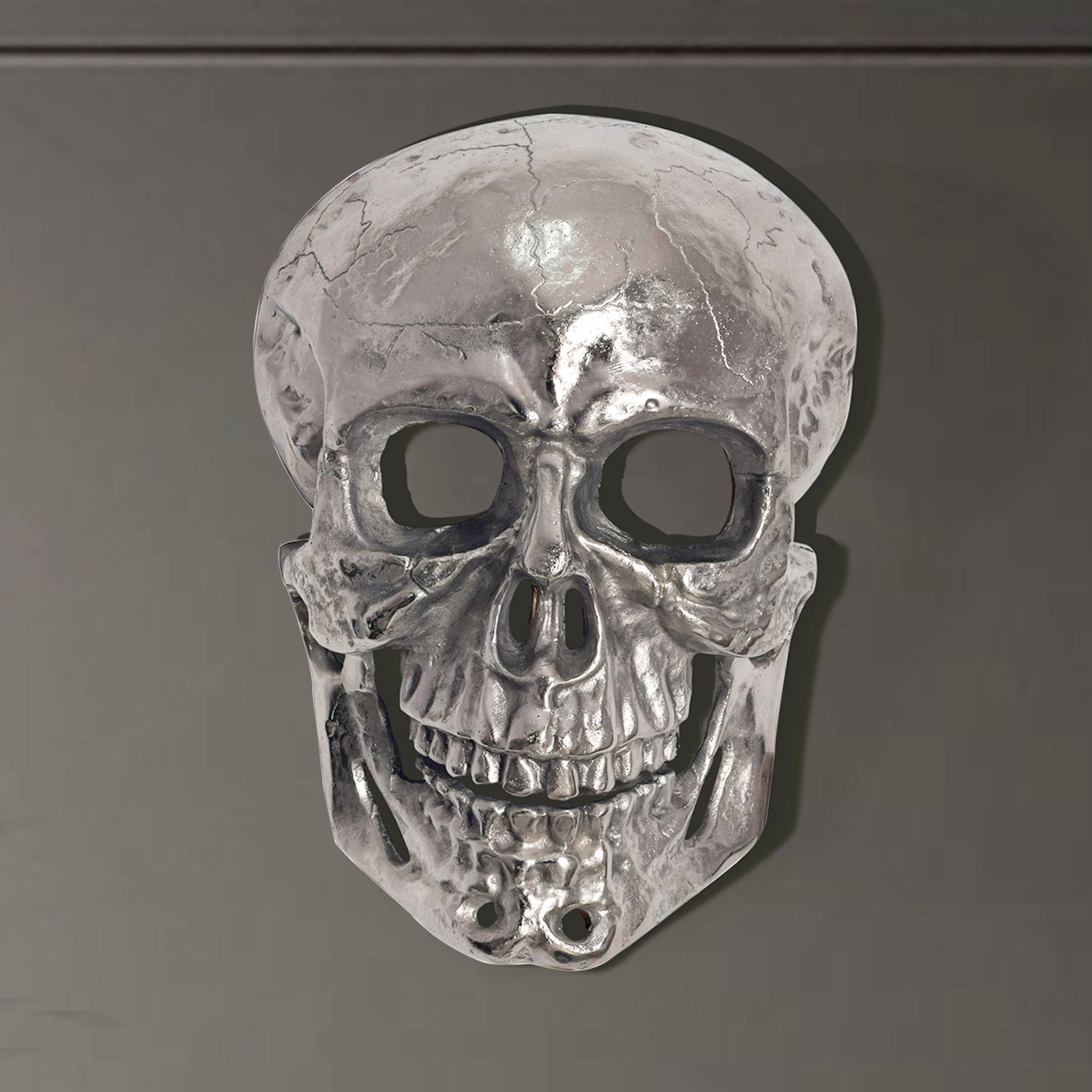 Wandobjekt Ibestad Aluminium Silber 30 × 15,5 × 41 cm
