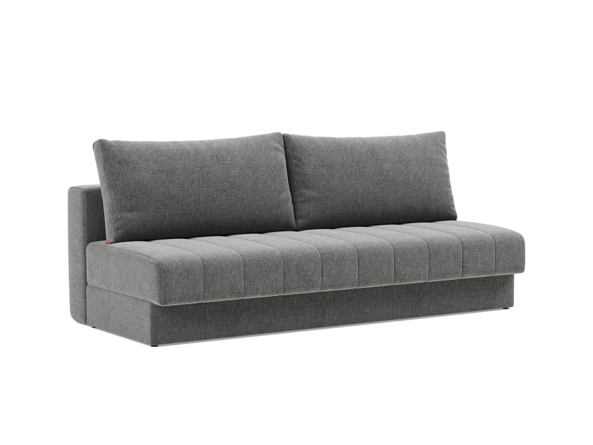 Schlafsofa Akello Strukturierter Stoff Twist 563-Charcoal