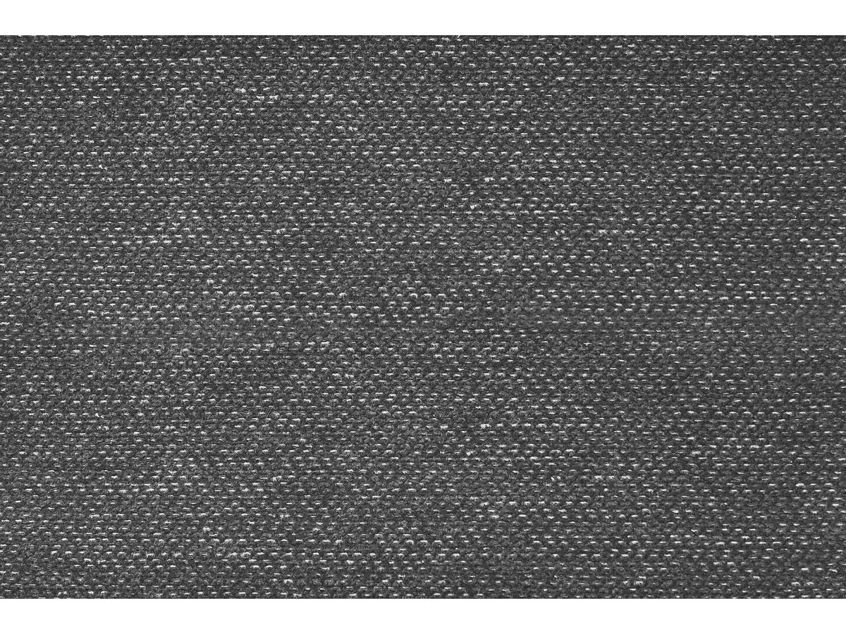 Bobochic Mont-blanc Ecksofa Melange-Stoff Dunkelgrau Ecke rechts