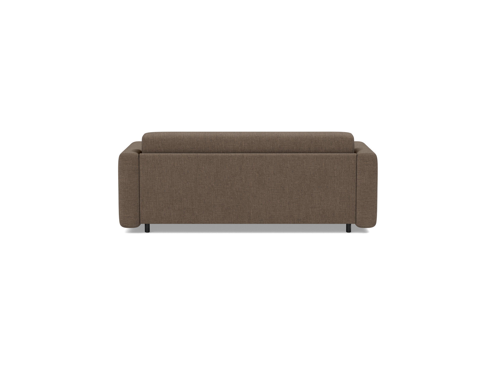 Schlafsofa Killian mit Memory-Matratze 140 Chenille Esina 411-Cedar-Brown