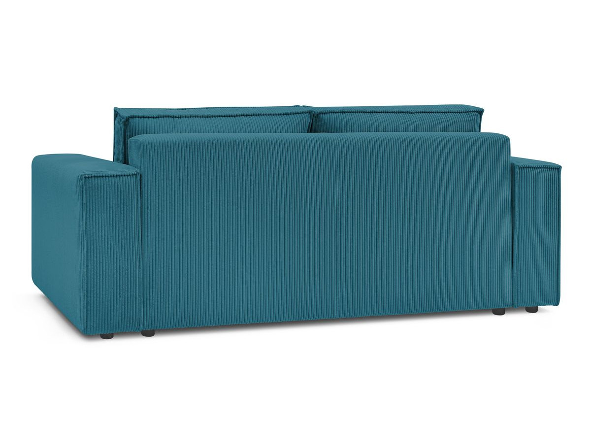 Bobochic Nihad Sofa 2-Sitzer Cordsamt Dunkelblau