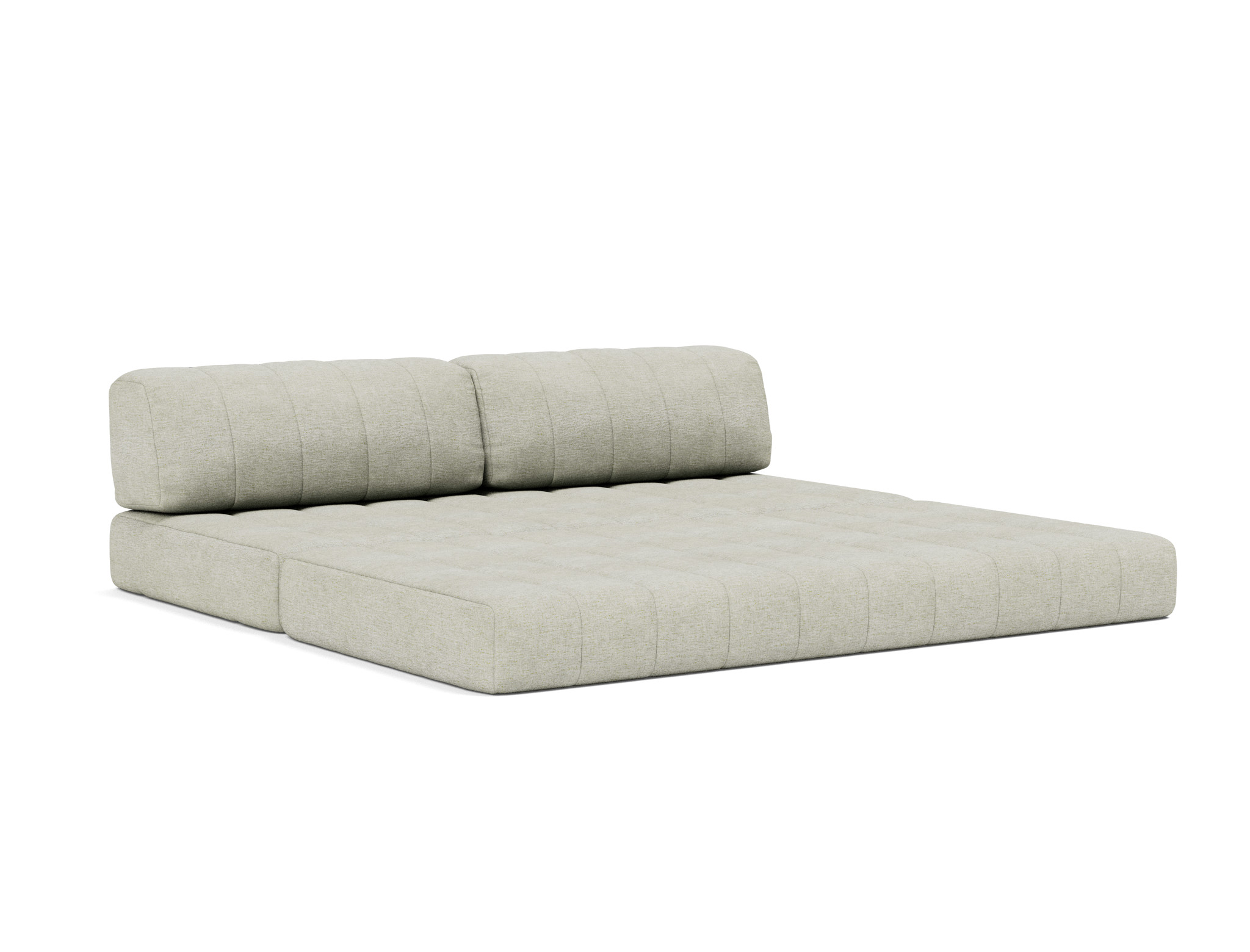 Schlafsofa CozyPad Flachgewebe Avella 280-Sand