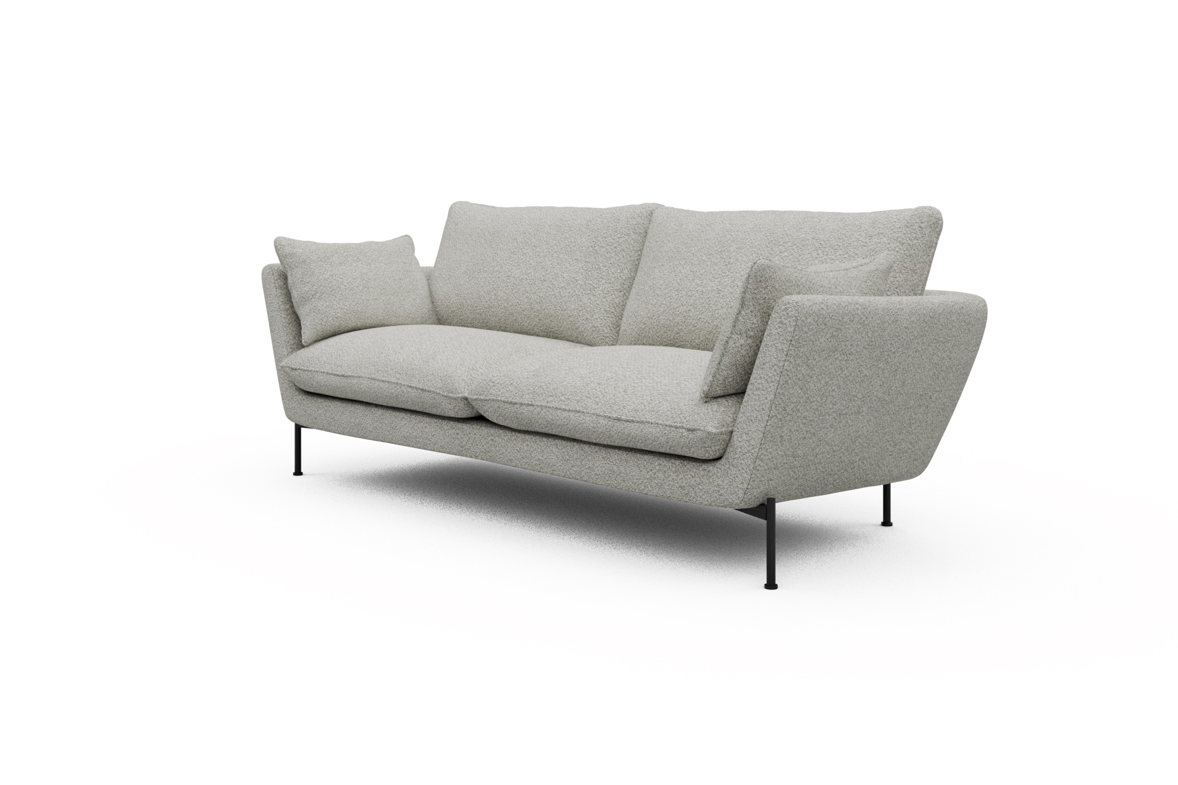 Sofa Anton 3-Sitzer Vanora-Warm-Sand