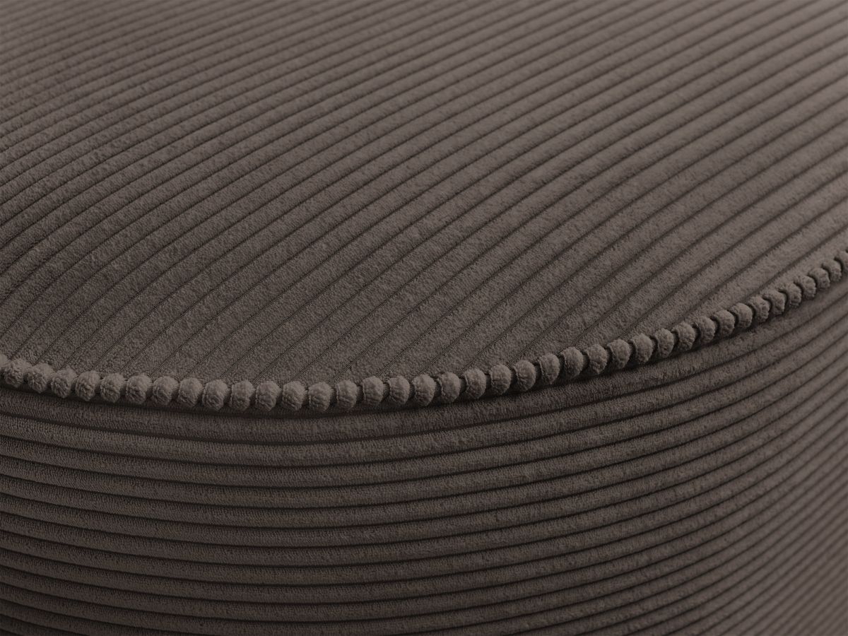 Bobochic Rousseau Pouf Cordsamt Braun