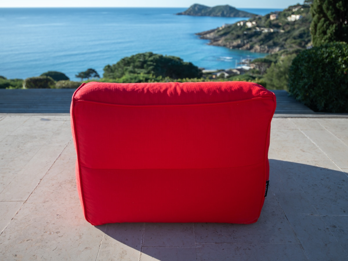 Bobochic Giulia Sofamodul 1-Sitzer Stoff Rot