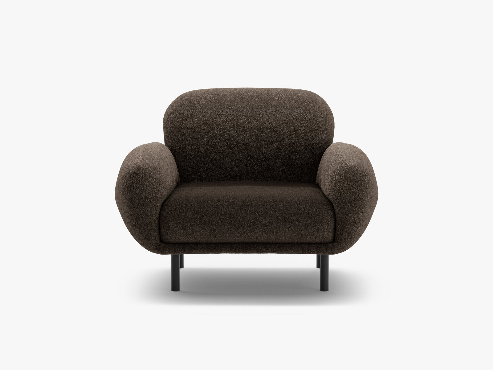 Micadoni Sessel Poppy Boucle Baloo Braun