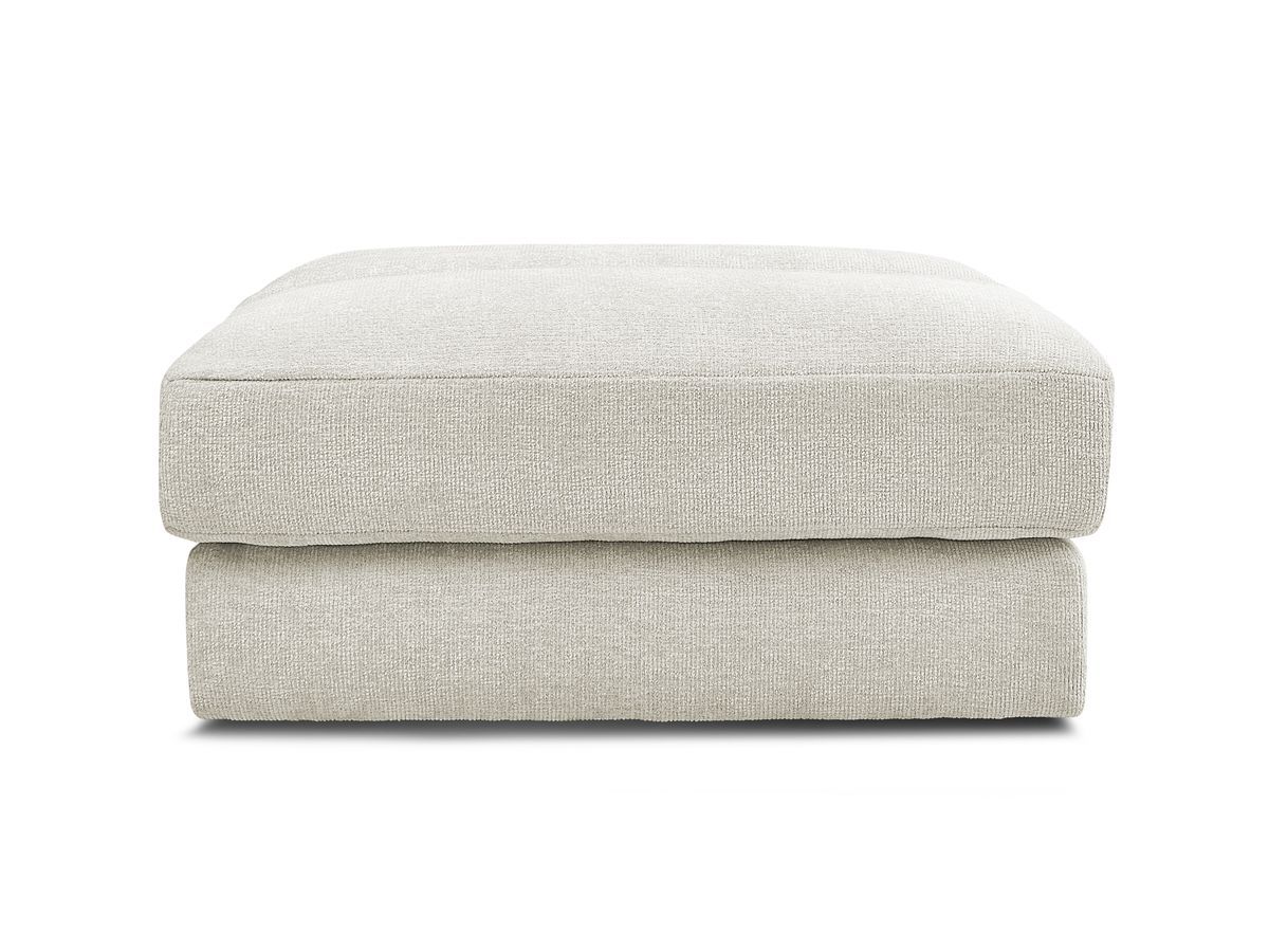 Bobochic Sierra Pouf Strukturstoff Beige