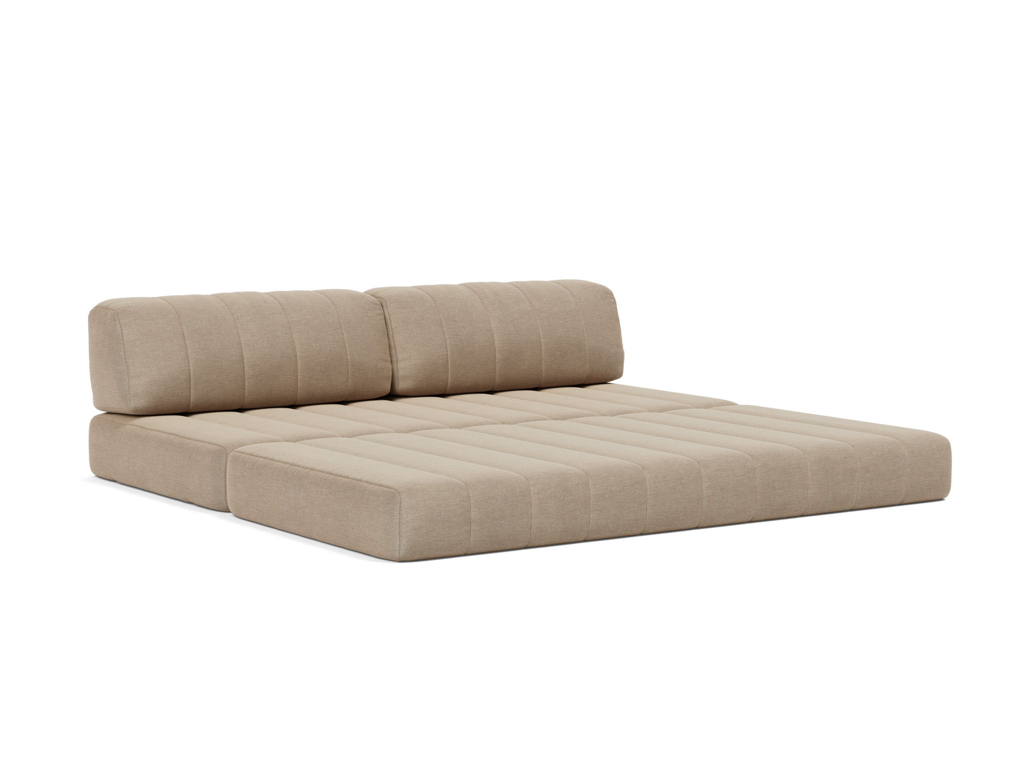 Schlafsofa CozyPad Flachgewebe Phobos 587-Mocha