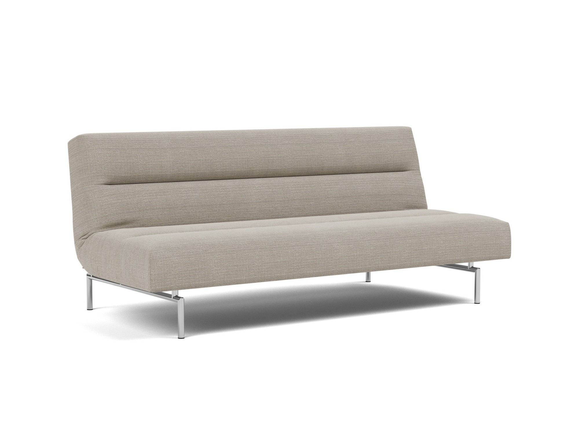 Schlafsofa Jillis Strukturierter Stoff Kenya 579-Gravel