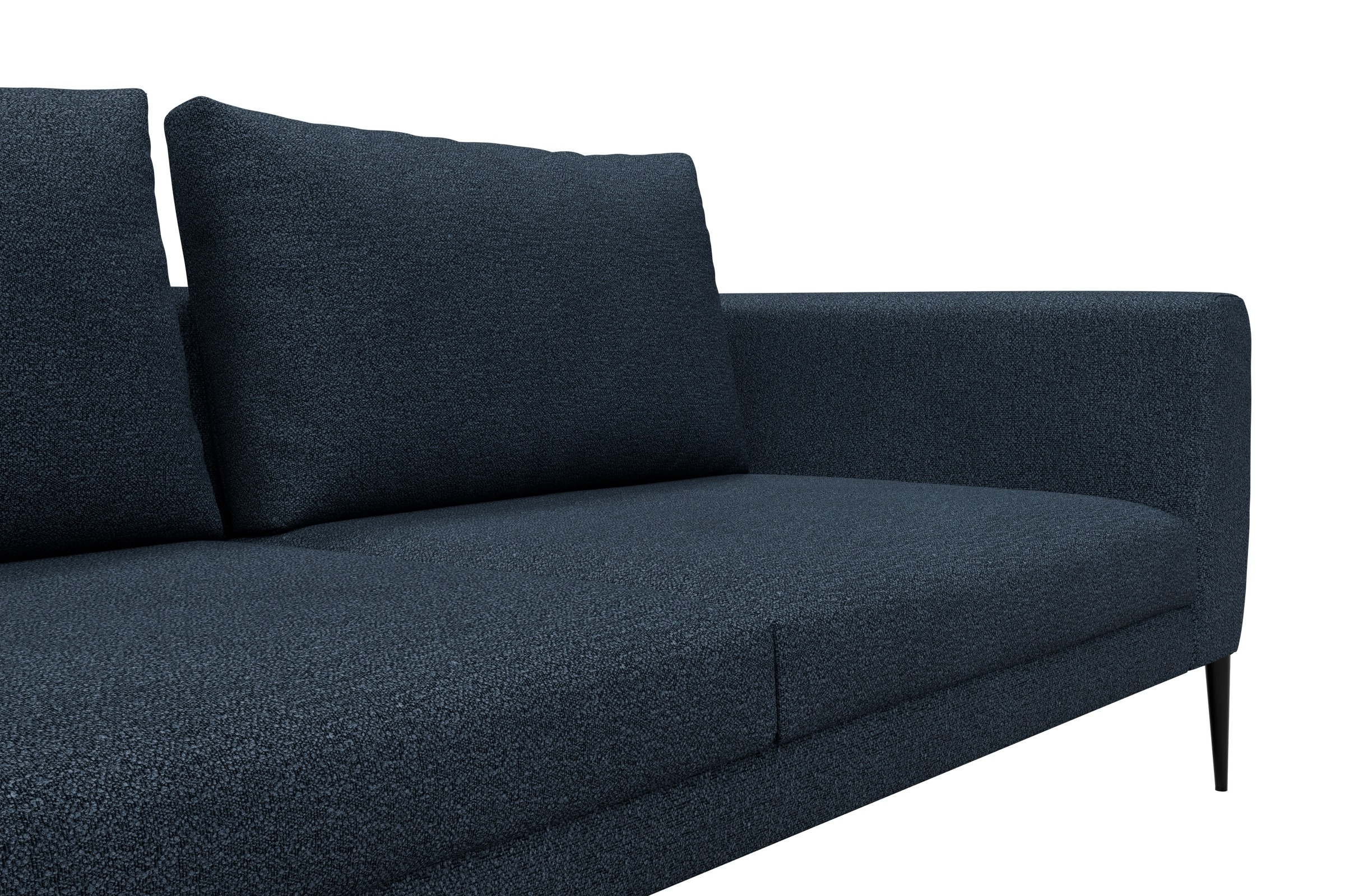 Sofa Paul 2-Sitzer Boucle-Blue
