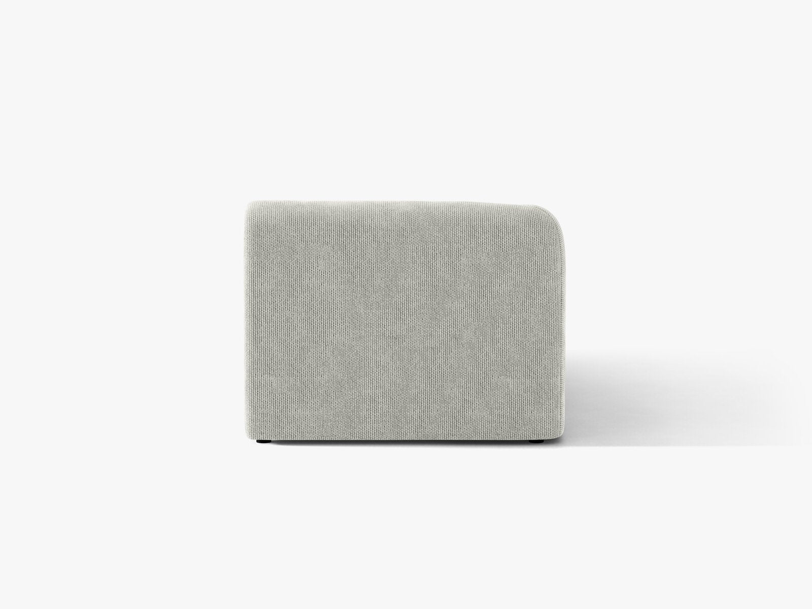 Micadoni Modul Miley 2-Sitzer Links Chenille Eden Silber