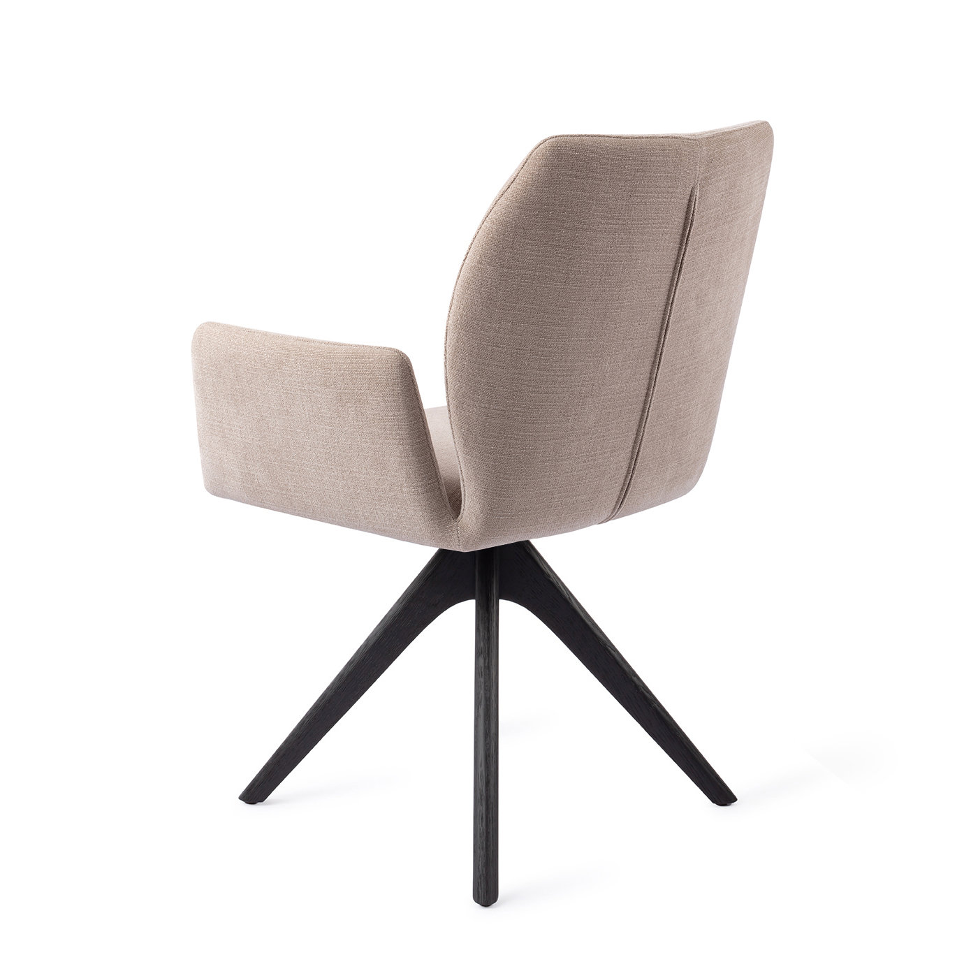 Jesper Home Esszimmerstuhl Misaki Sand Strand Revolve Eiche Schwarz
