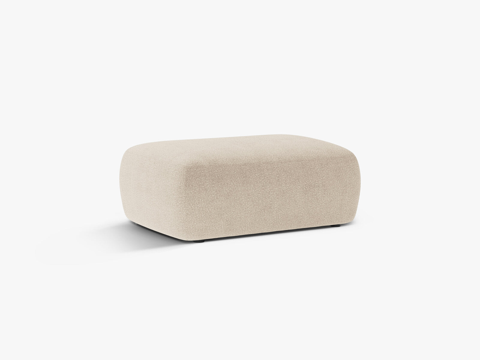 Micadoni Hocker Kate 1-Sitzer Boucle Beige