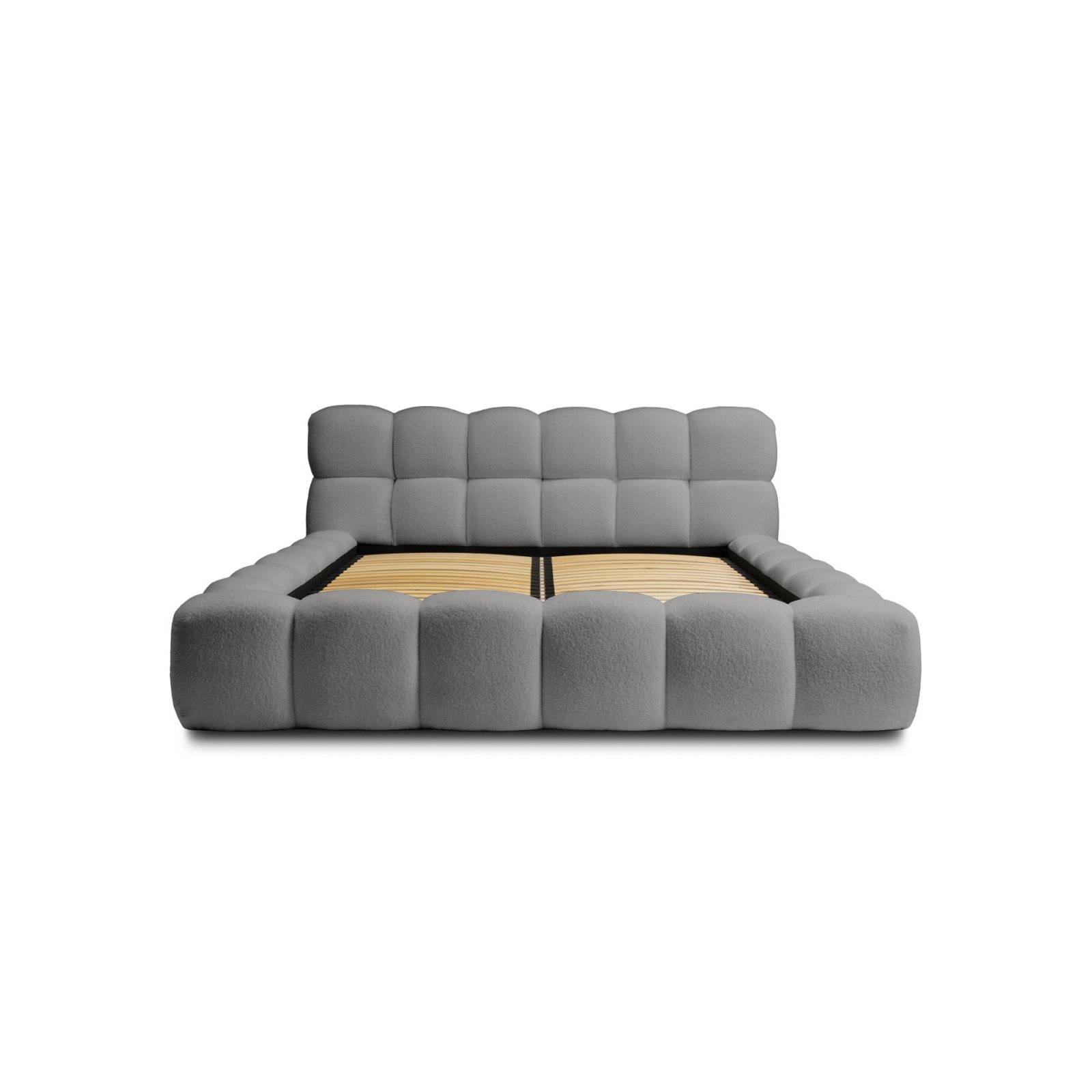 Polsterbett Vento Boucle 180x200 mit Metallrahmen Quelle 92