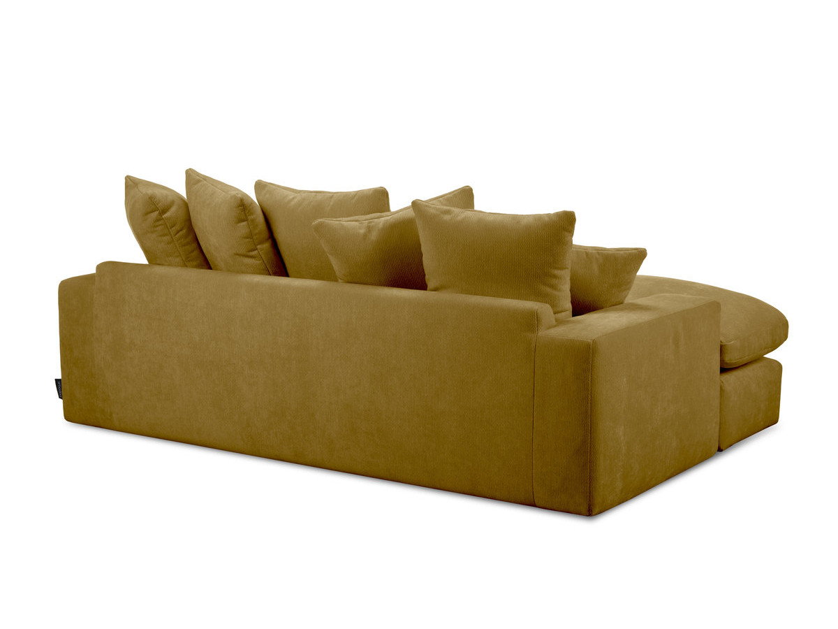Bobochic Nevada Ecksofa Stoff Gelb