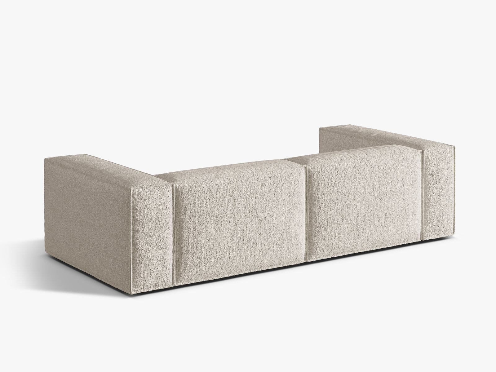 Micadoni Sofa Nuria 4-Sitzer Boucle Beige