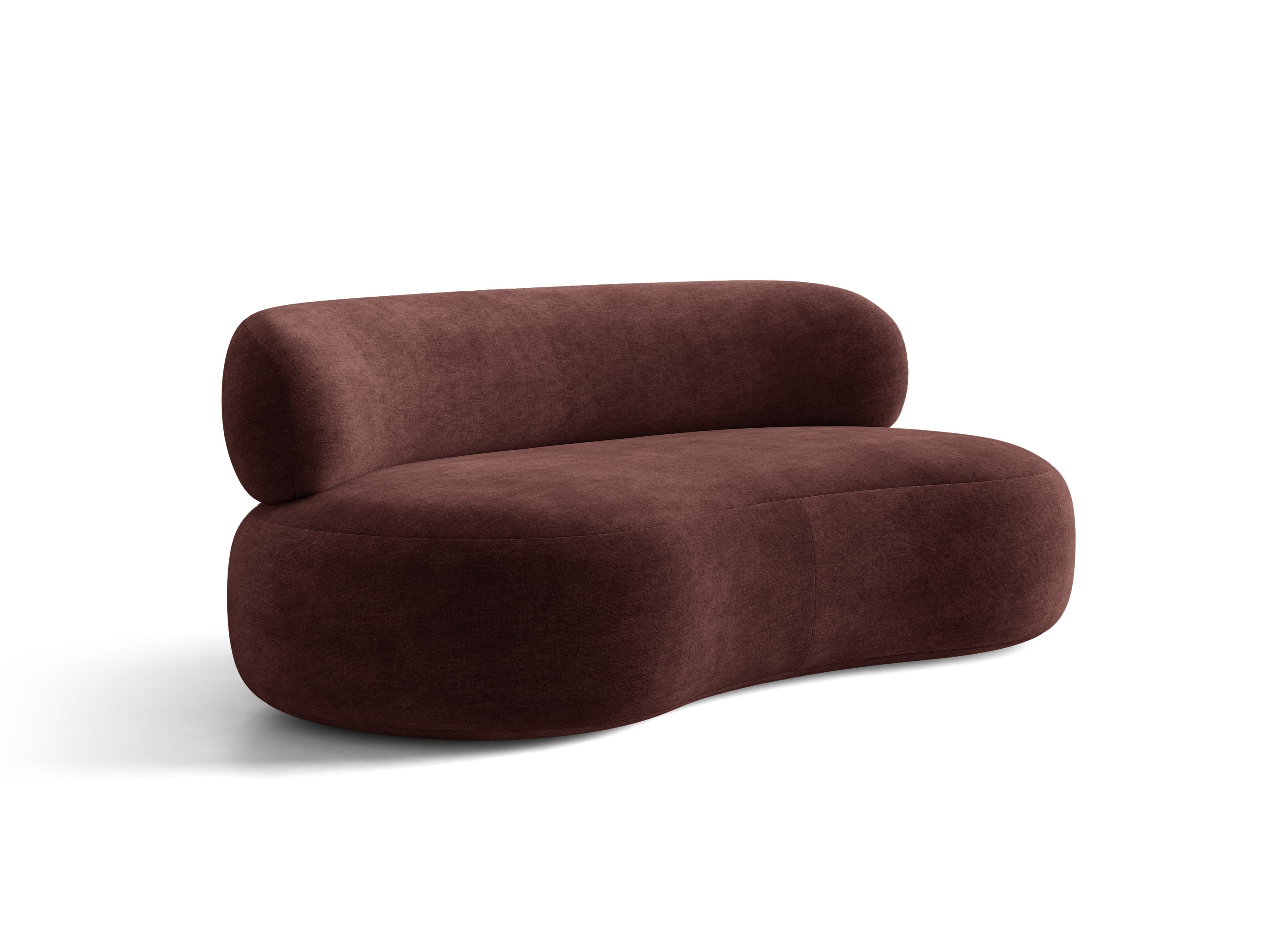 Micadoni Aura Sofa 3-Sitzer Chenille Golden Kirschbaum