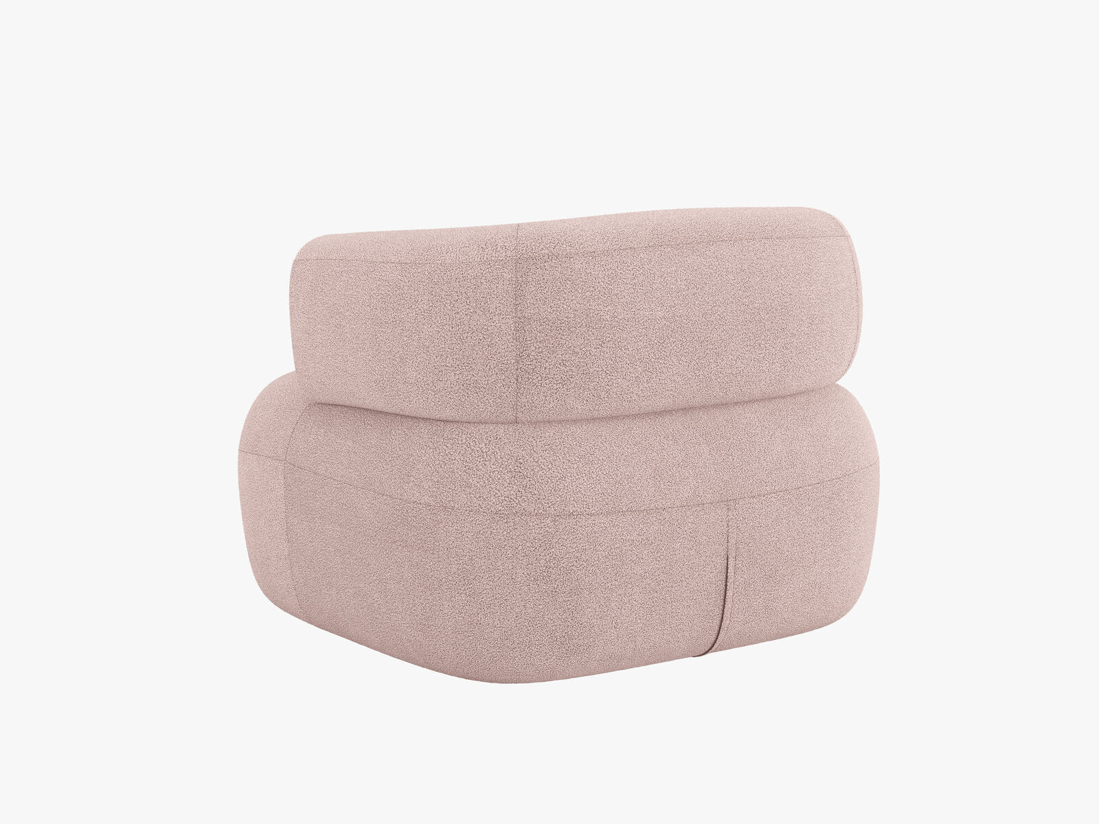 Micadoni Sessel Jenny Boucle Now or Never Puderrosa