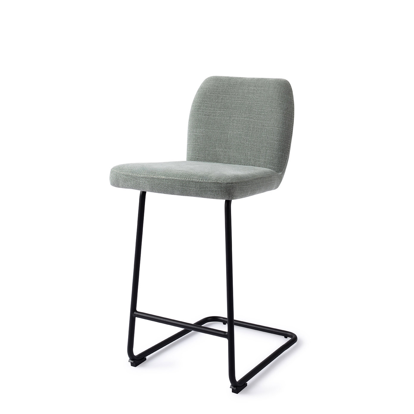 Jesper Home Barhocker Ikata Blue Breezy Arch Schwarz Tresenhöhe 65 cm