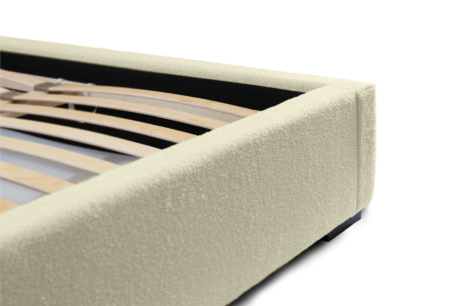 Polsterbett Renoa Boucle 180x200 mit Holzrahmen Quelle 02