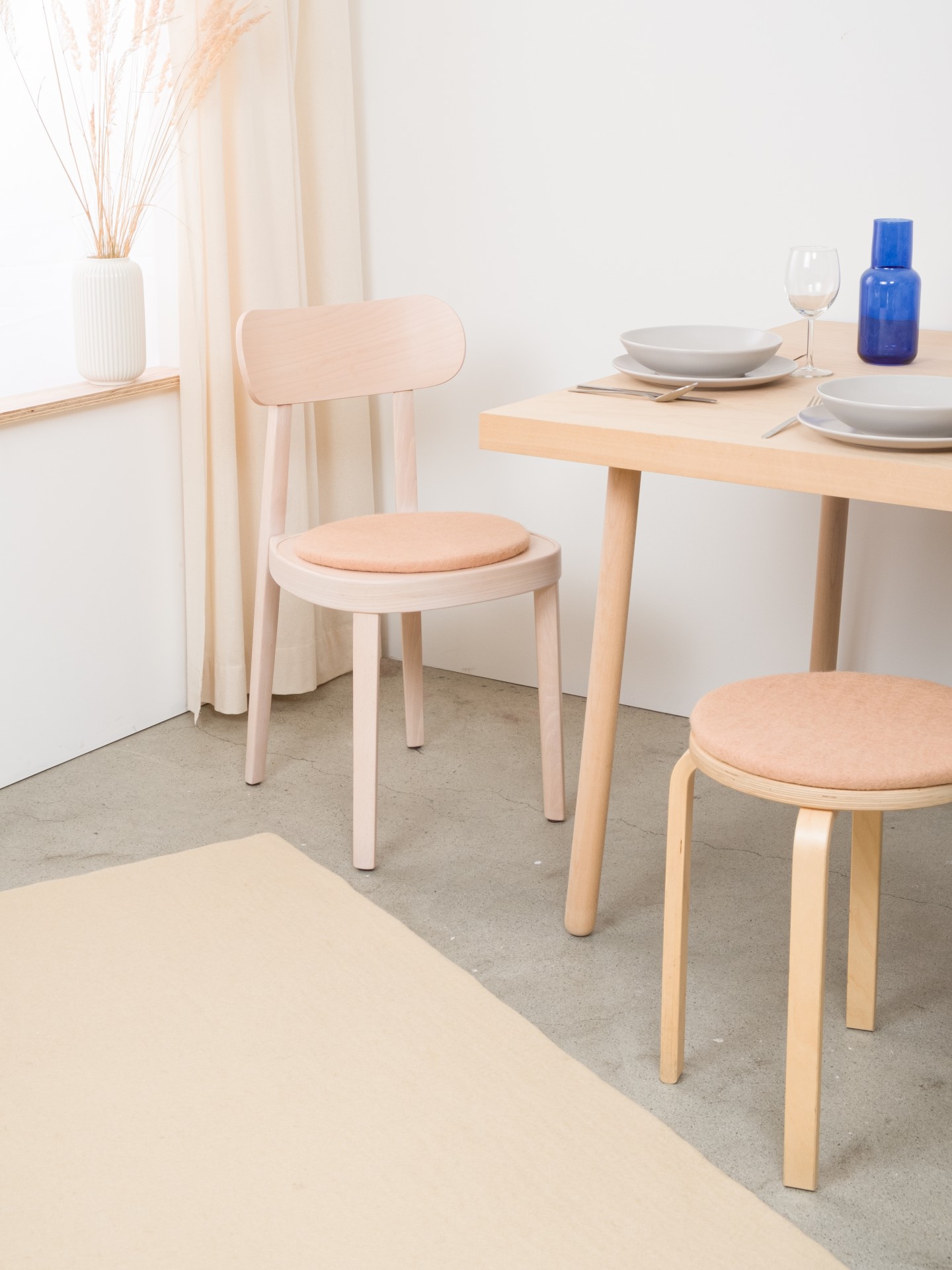 myfelt Merle - Flache Sitzauflage rund