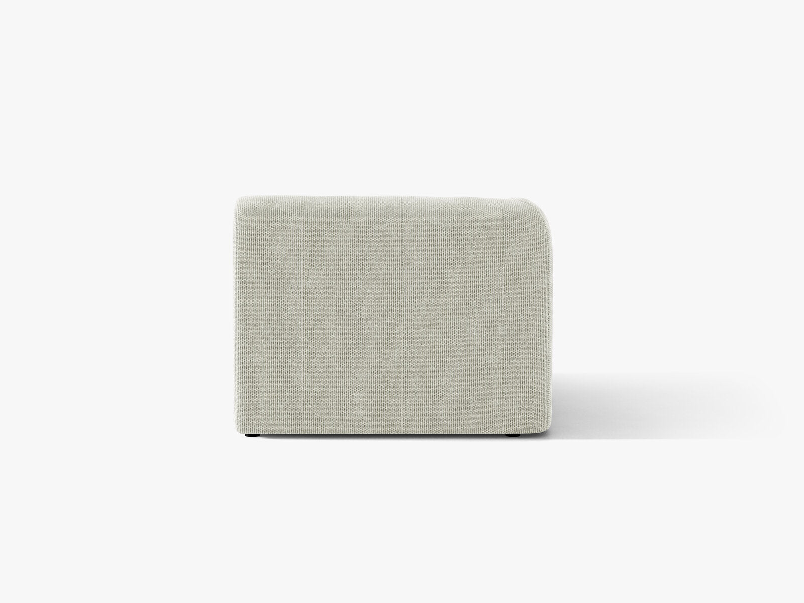Micadoni Eckmodul Miley 1-Sitzer Chenille Eden Helles Beige Links