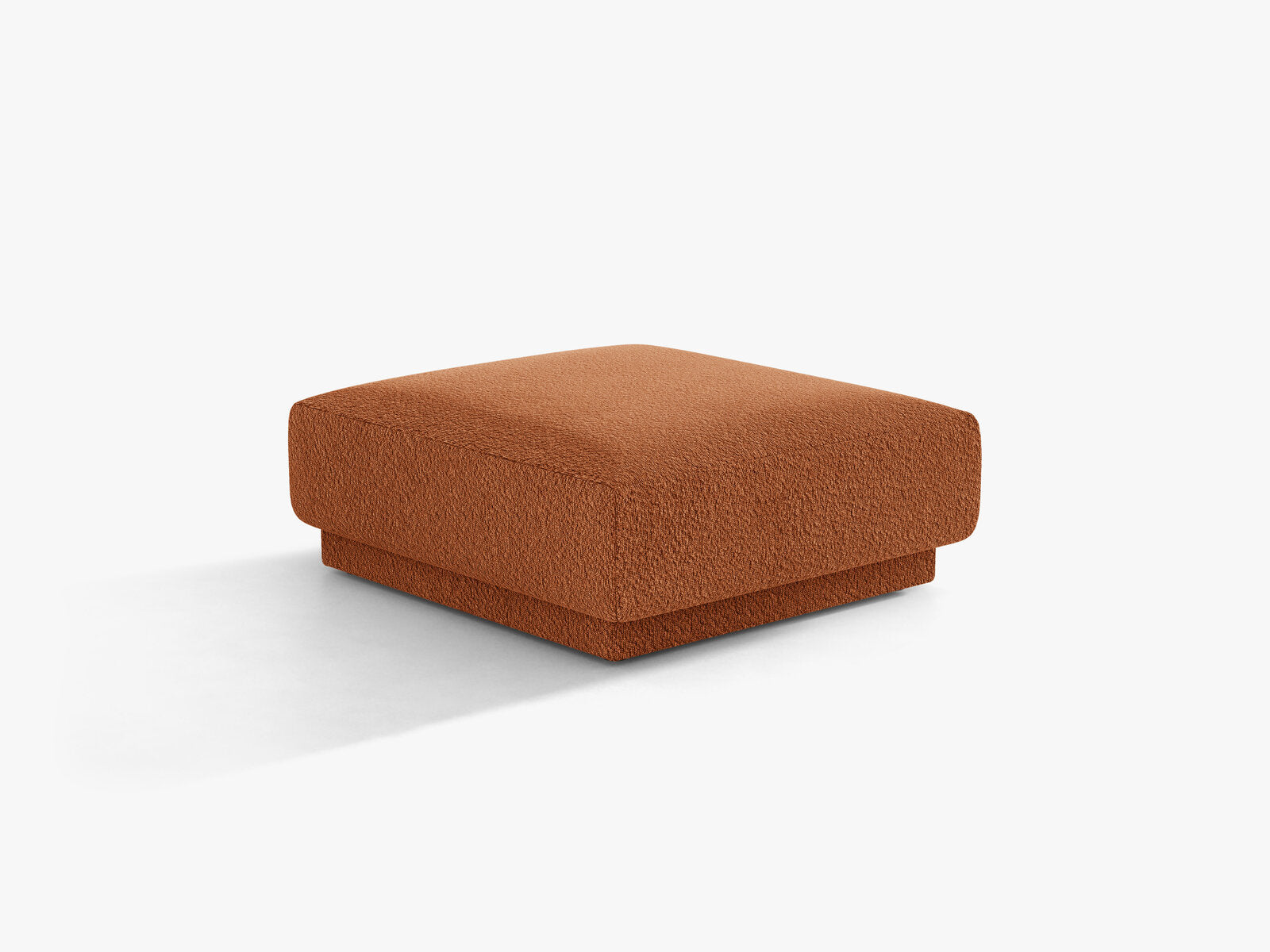 Micadoni Hocker Miley 1-Sitzer Boucle Baloo Terrakotta