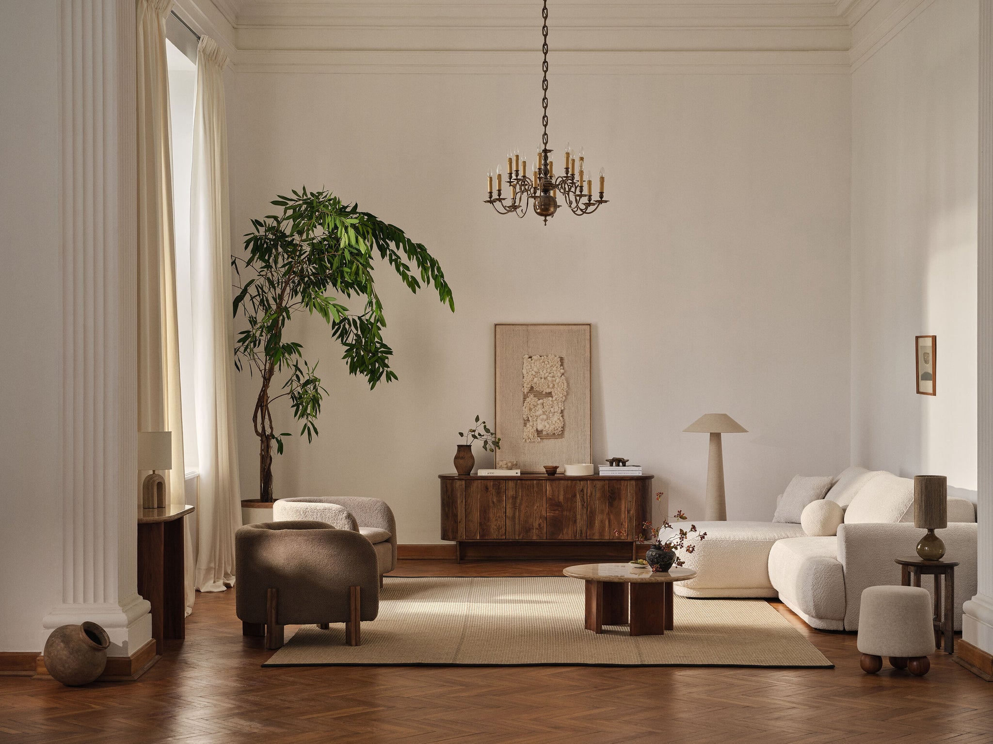 Micadoni Regama Teppich Polypropylen Beige 230x160cm