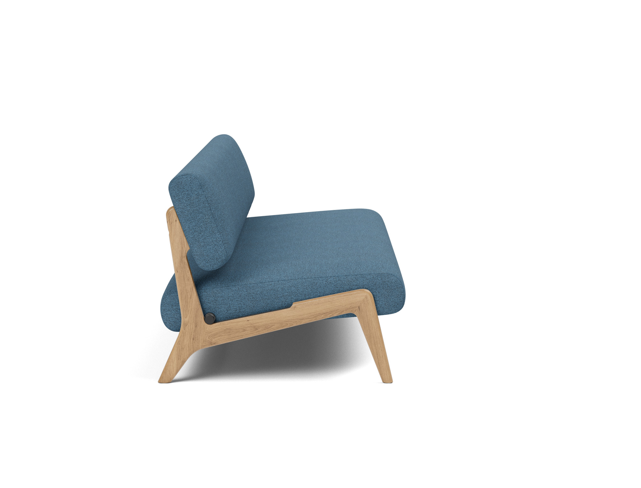 Tagesbett Nolis Strukturierter Stoff Weda 302-Weda-Blue