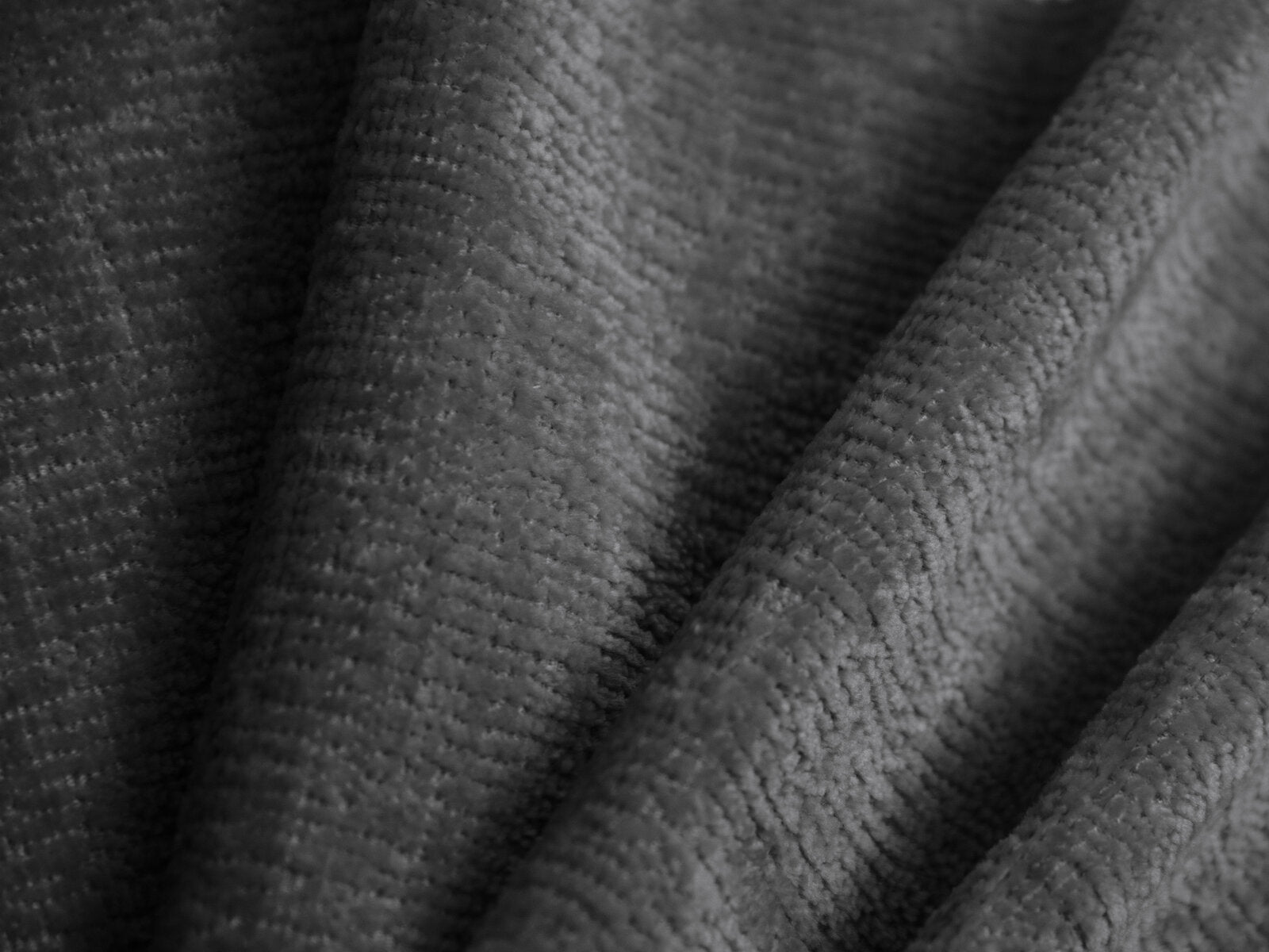 Micadoni Mistero Samtiger Kopfteil 80 cm Chenille Perfect Harmony Dunkelgrau 100x95