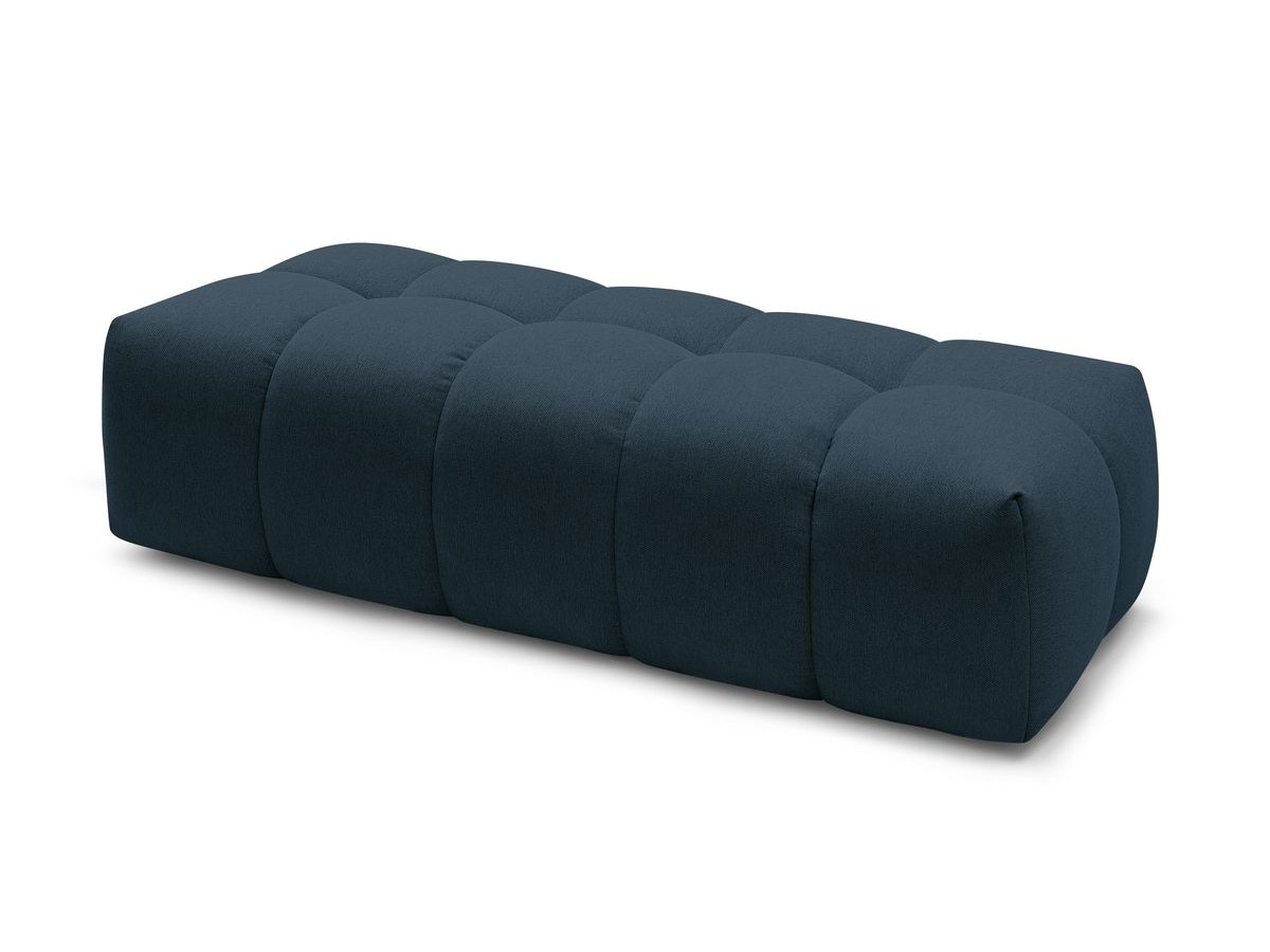 Bobochic Mont-blanc Pouf Melange-Stoff Dunkelblau