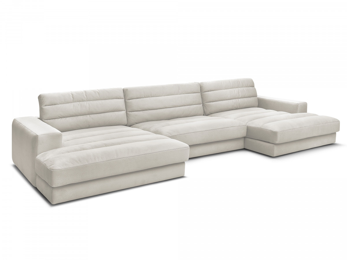 Bobochic Sierra Wohnlandschaft Samt Beige
