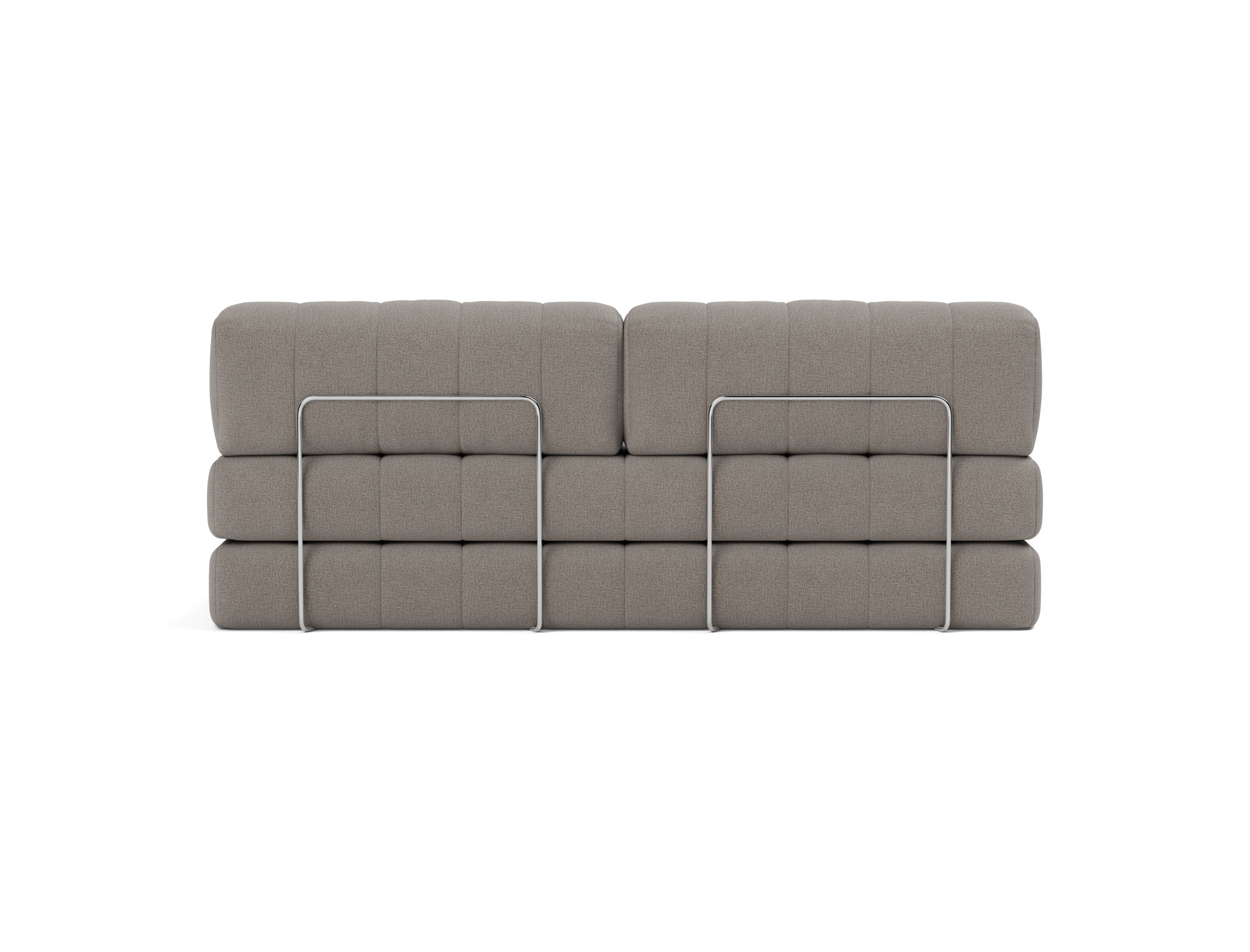 Schlafsofa CozyPad Flachgewebe Mixed Dance 521-Grey