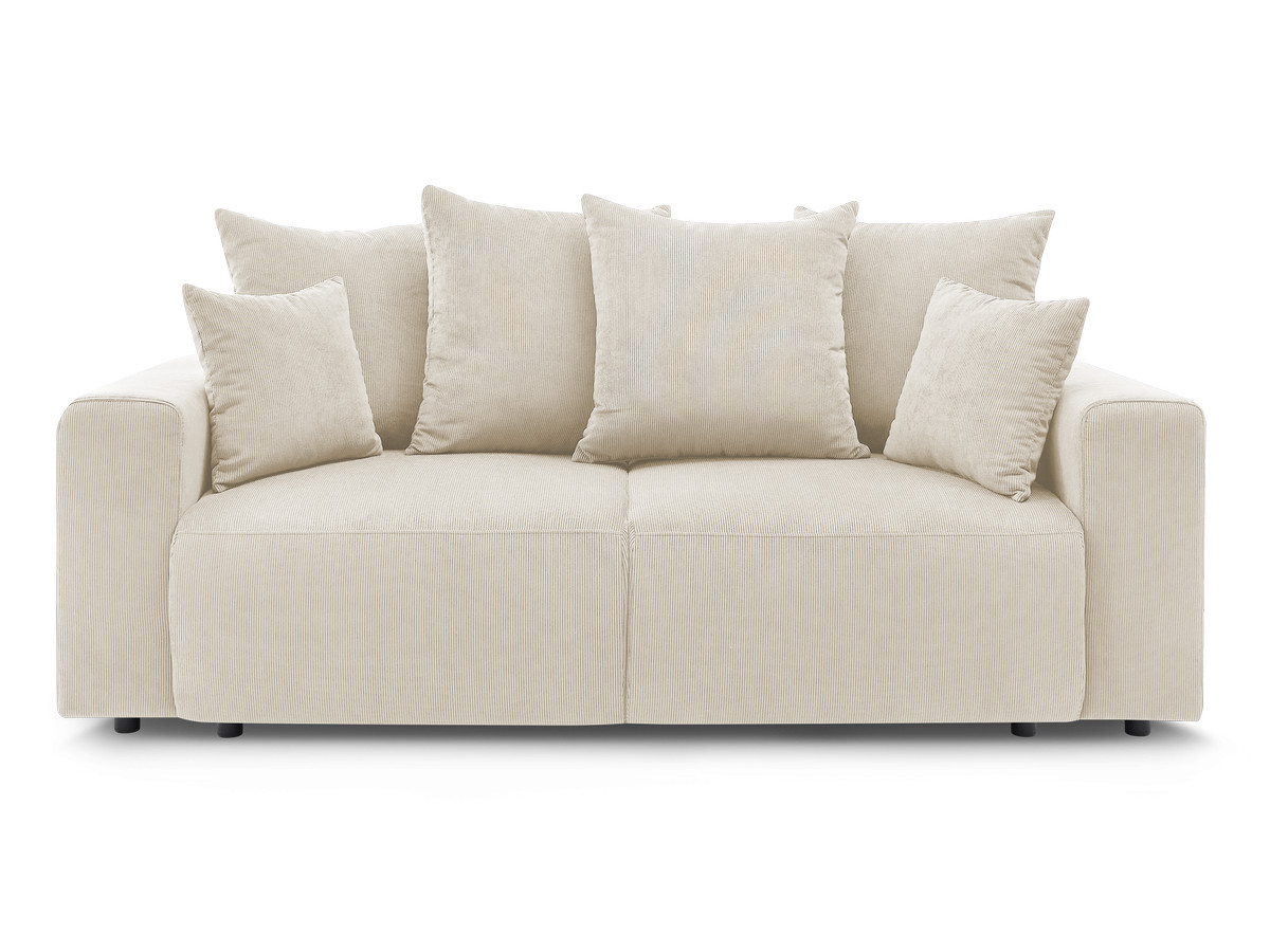 Bobochic Envy Sofa 2-Sitzer Cordsamt Beige