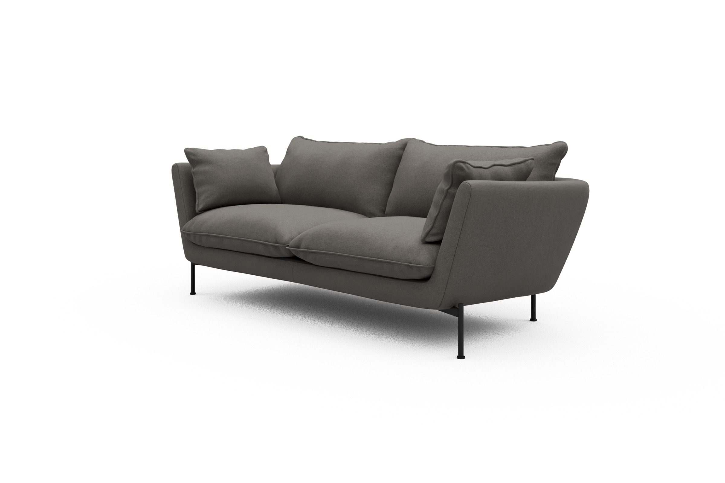 Sofa Anton PREMIUM 2-Sitzer Satya-Taupe