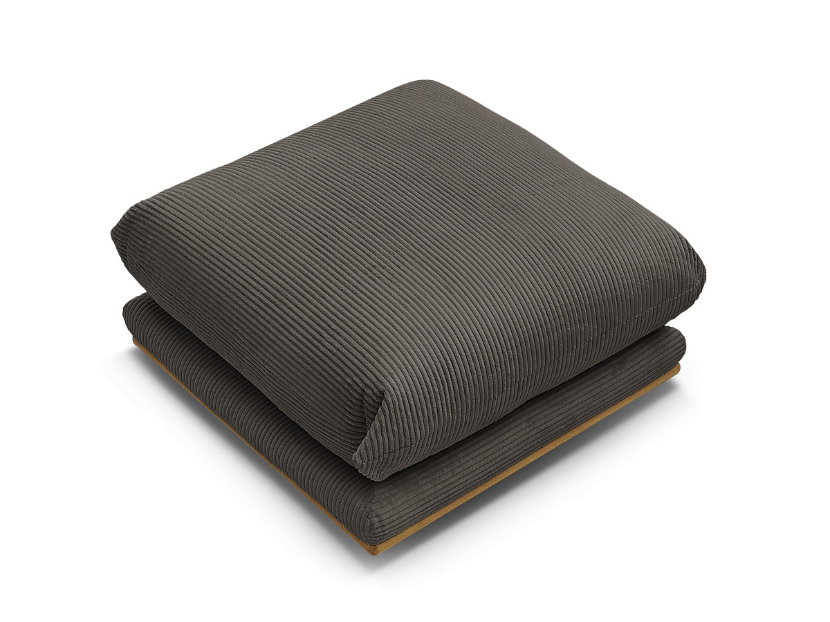 Bobochic Ernest Pouf Cordsamt Taupe